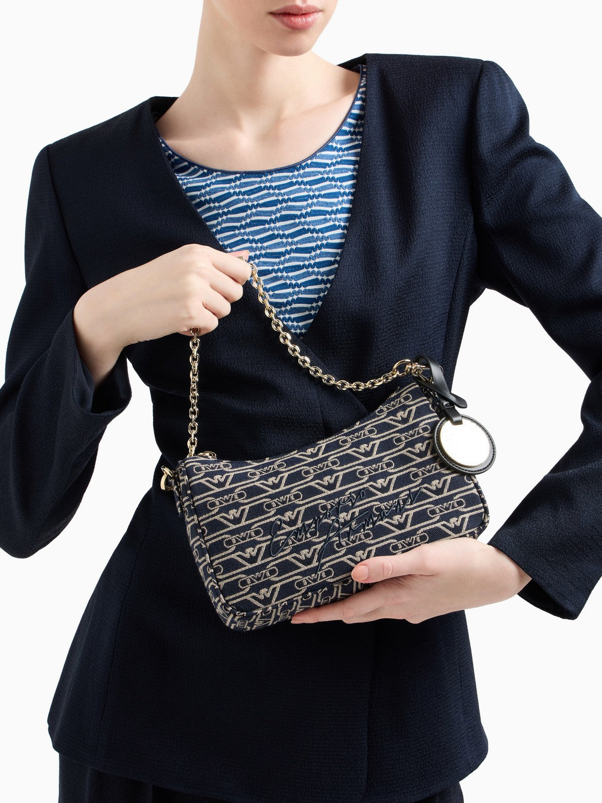 EMPORIO ARMANI Borsa Donna  EW001892 AF16095 FB237 Blu