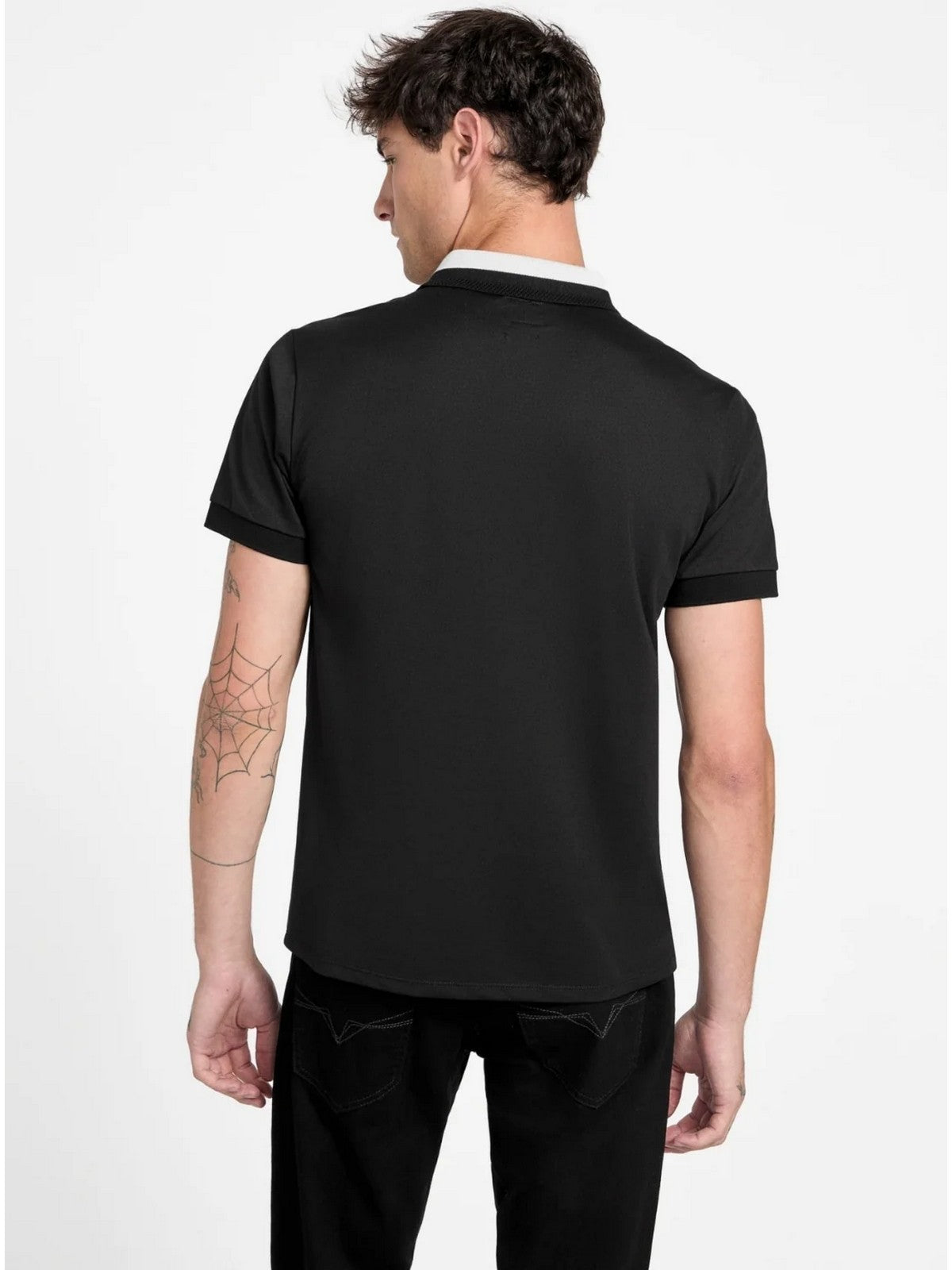 GUESS Polo Uomo SS PAUL GUESS COLLAR POLO M6RP47 KARS2 JBLK Jet Black A996