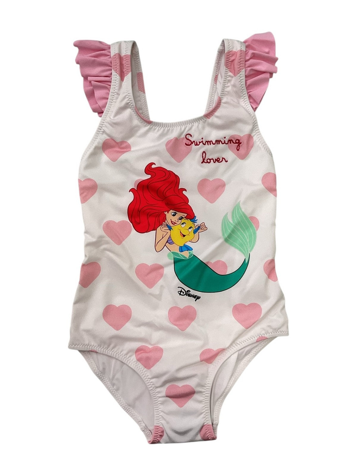 MC2 SAINT BARTH Costume da bagno Bambine e ragazze  CAROL 02309L ARIEL SWIMMING LOVER HEARTS 0121 EMB