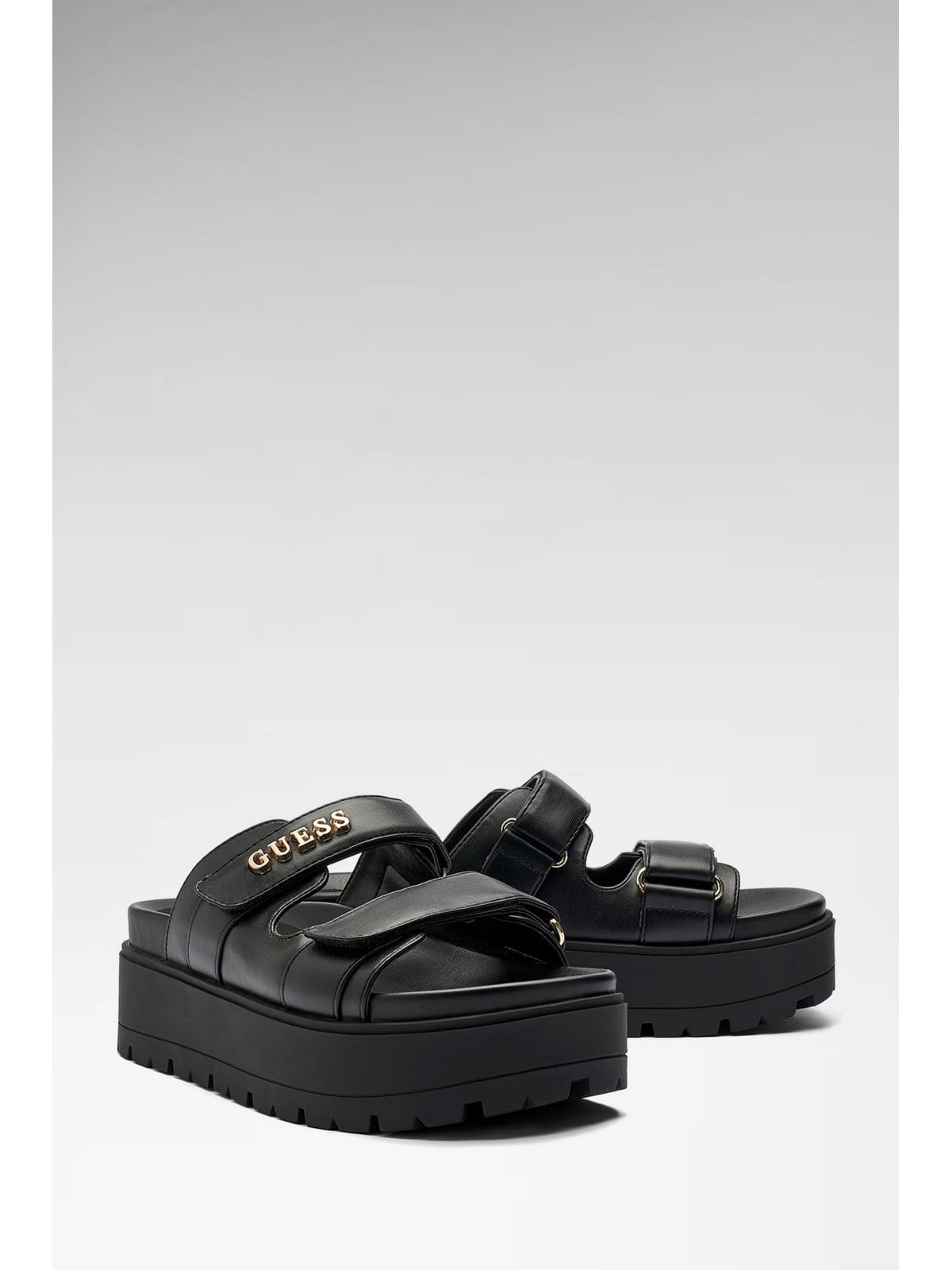 GUESS Sandalo Donna FAXON FLJFAX ELE03 BLACK BLACK