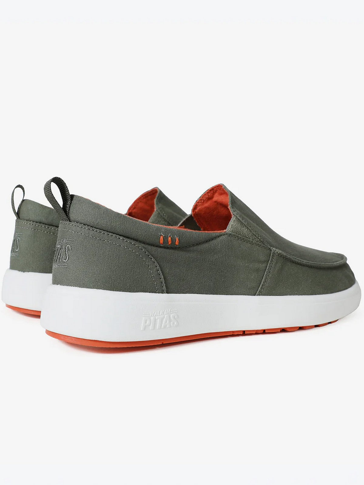 PITAS Mocassin Homme ISCHIA KHAKI Vert