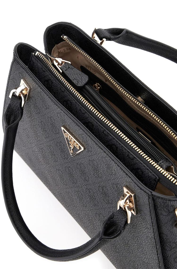 GUESS Borsa Donna NOELLE II LUXURY SATCHEL HWBG96 72070 CLO COAL LOGO