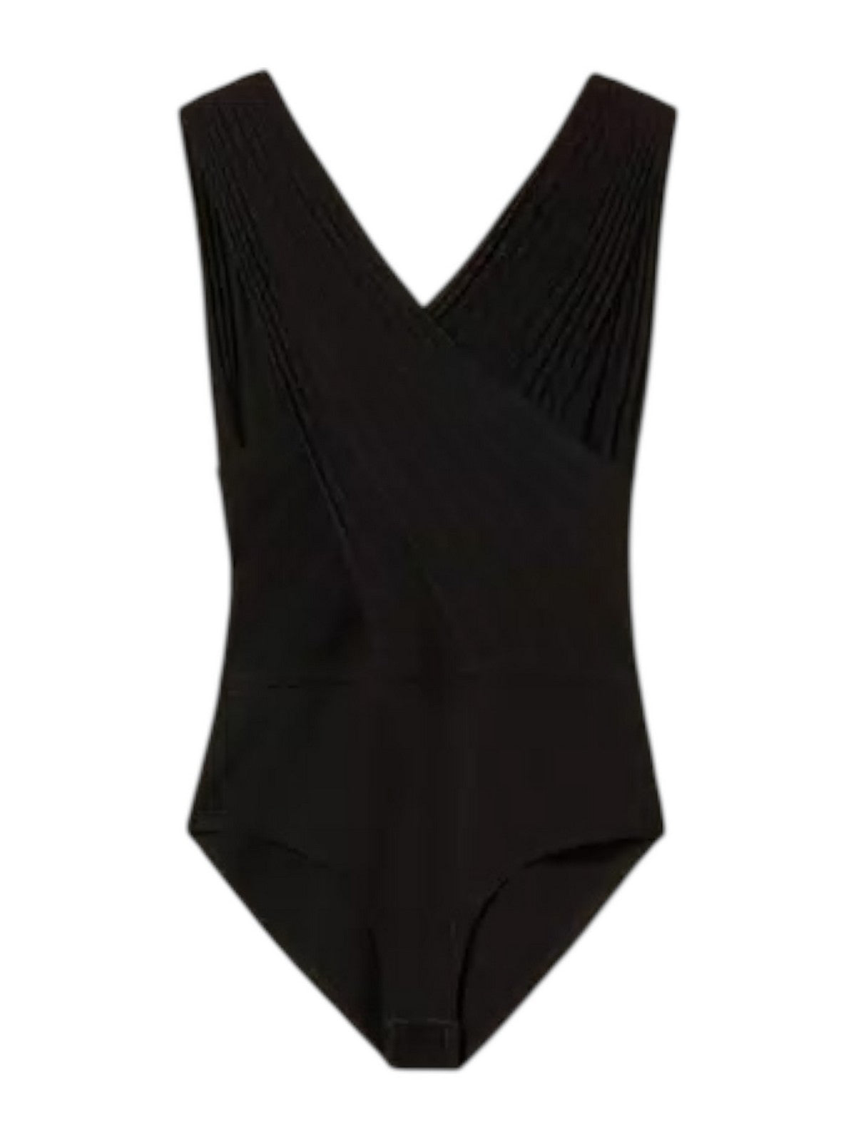 TWINSET Body Donna VISCOSE RIB SHAPES 252TP3161 00006 Nero