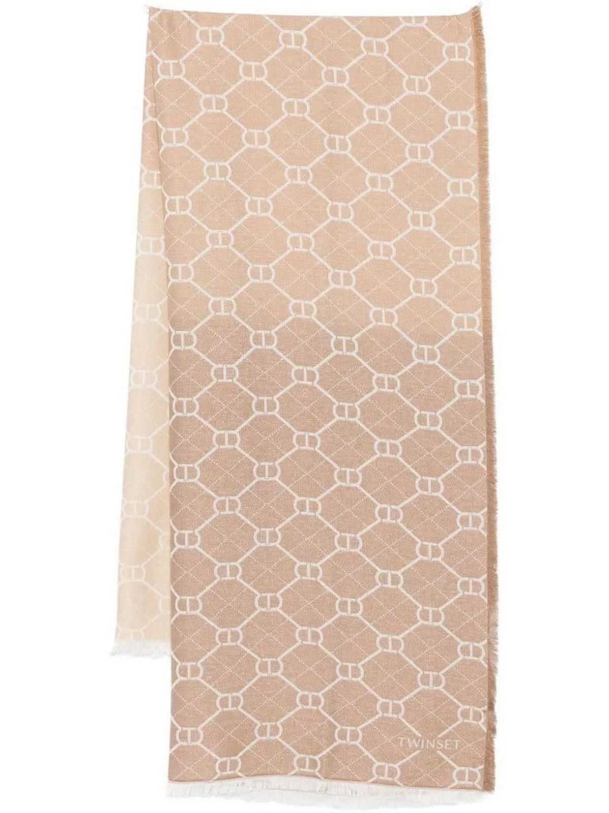 TWINSET Sciarpa Donna SHADED LUREX SCARF 252TA4210 12129 NATURAL BEIGE