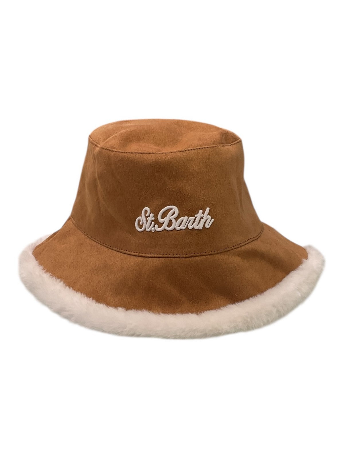 MC2 SAINT BARTH Cappello Donna  BUCKET HAT DOUBLE SUEDE FUR 03511I SB 1910 EMB