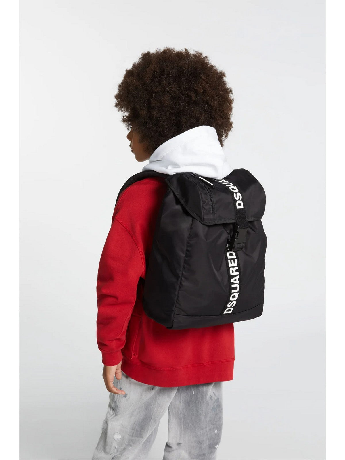 DSQUARED Zaino Uomo  DQ3125 D0A3M DQ900 BLACK