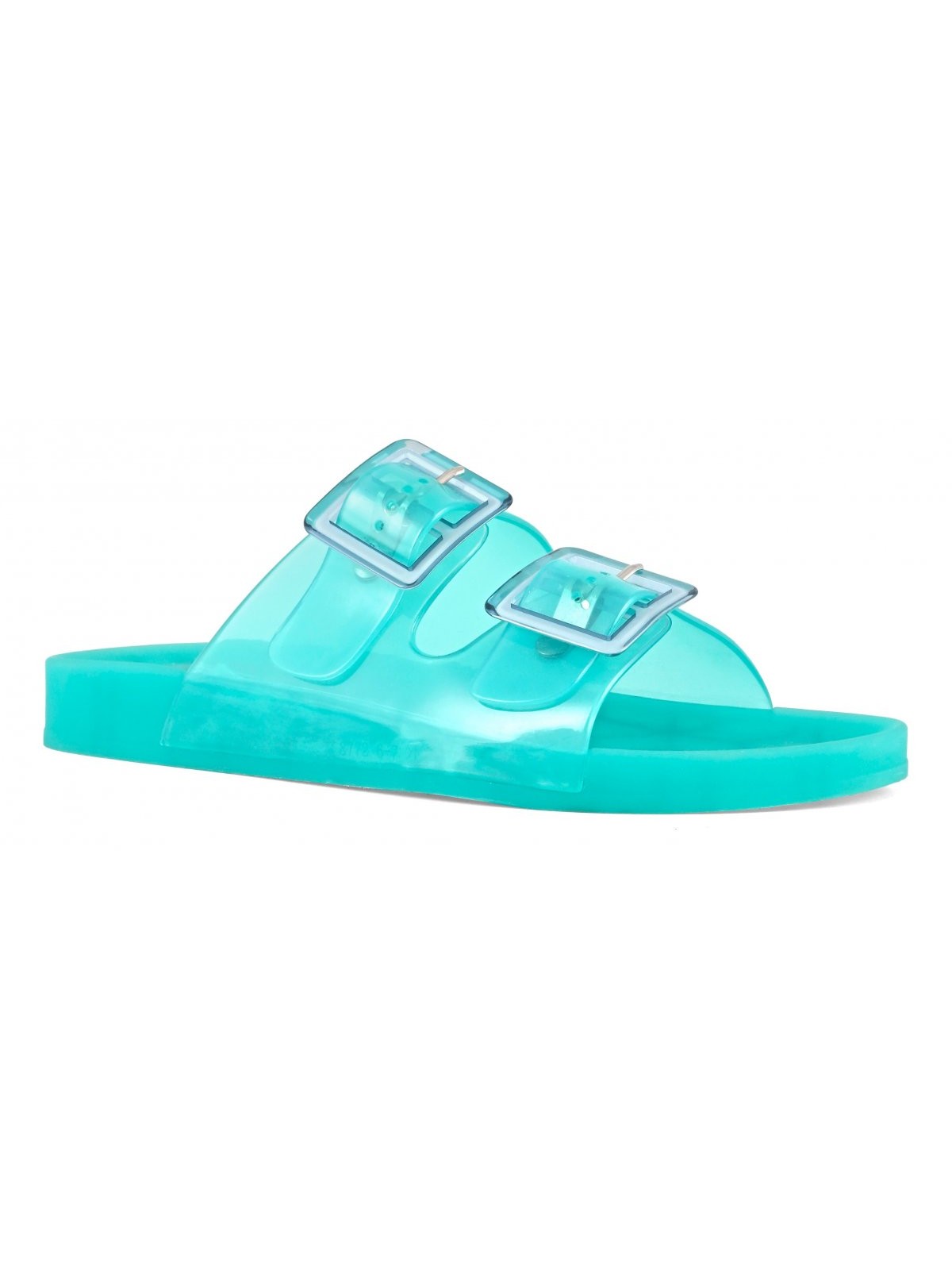 COLORS OF CALIFORNIA Ciabatta Donna jelly sandal 2 buckles HC.CHJ010 SKY Blu