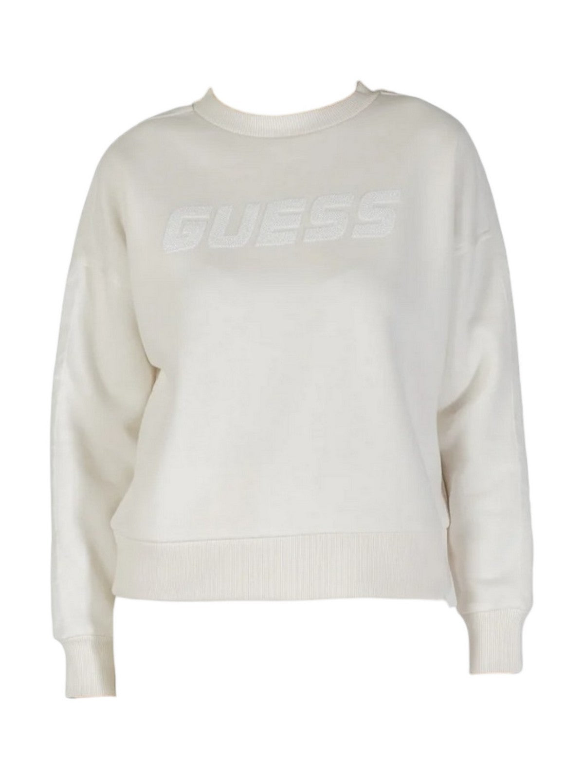 GUESS SPORT Felpa Donna  V5BQ10 KB681 G1O6 DOVE WHITE