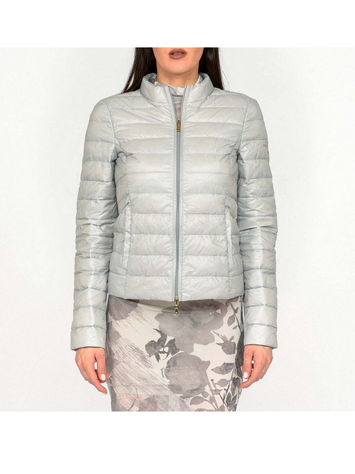 PATRIZIA PEPE Piumino Donna  CO0178 A503 S702 Glass Gray gioboutiqueweb