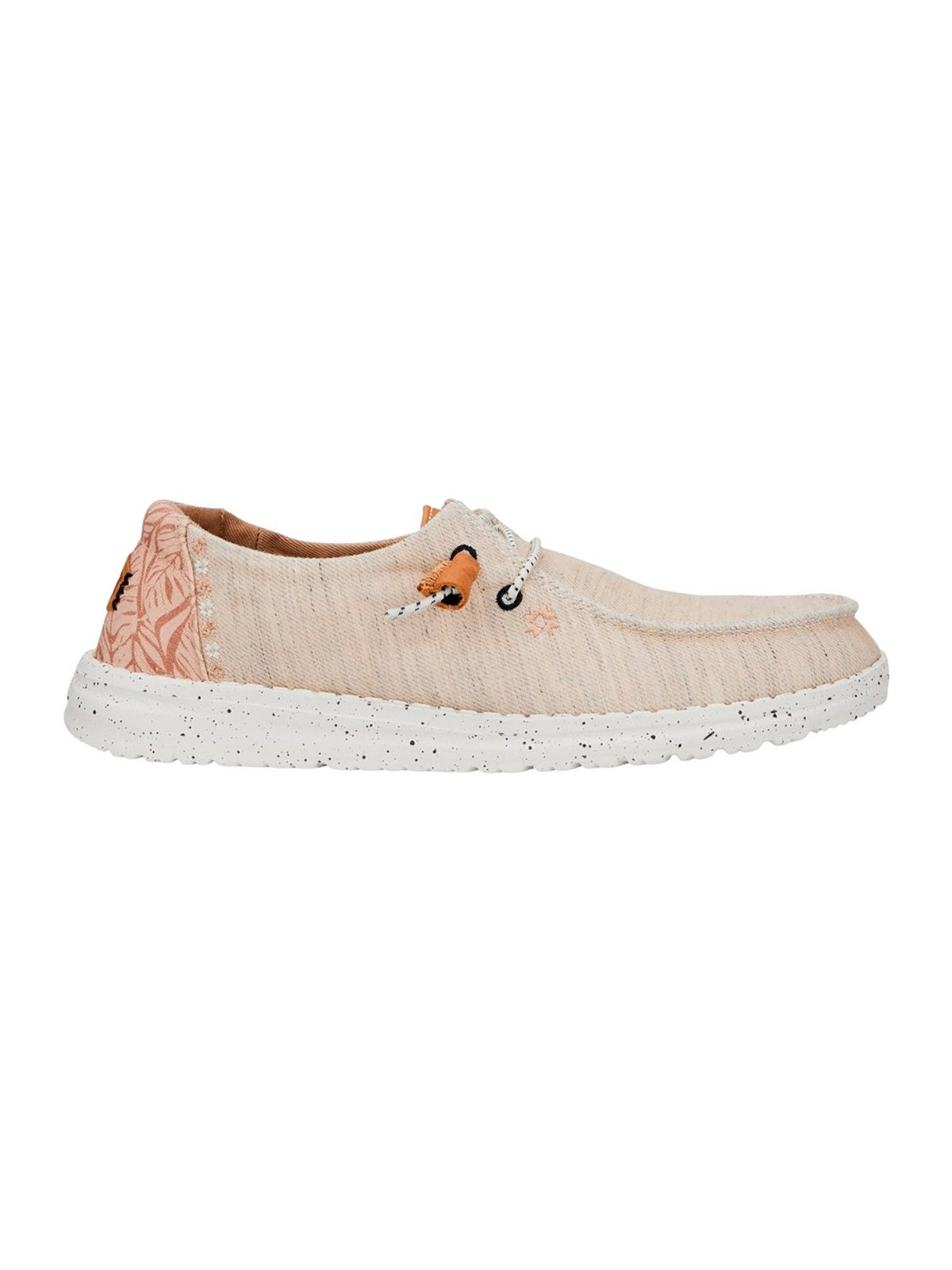 HEY DUDE Mocassin pour femme Wendy Heathered Slub HD.40753 100 Blanc