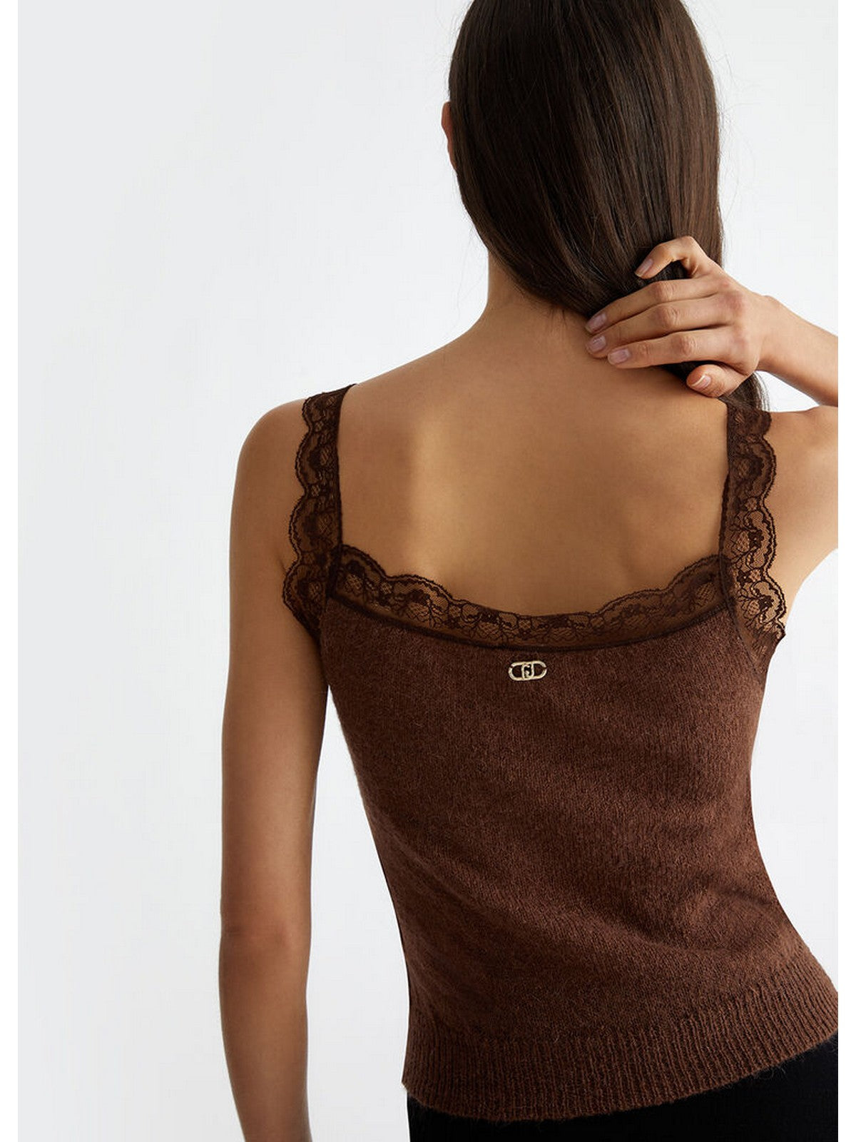 Liu Jo White Top Woman WF4333Mag71 91218 brown