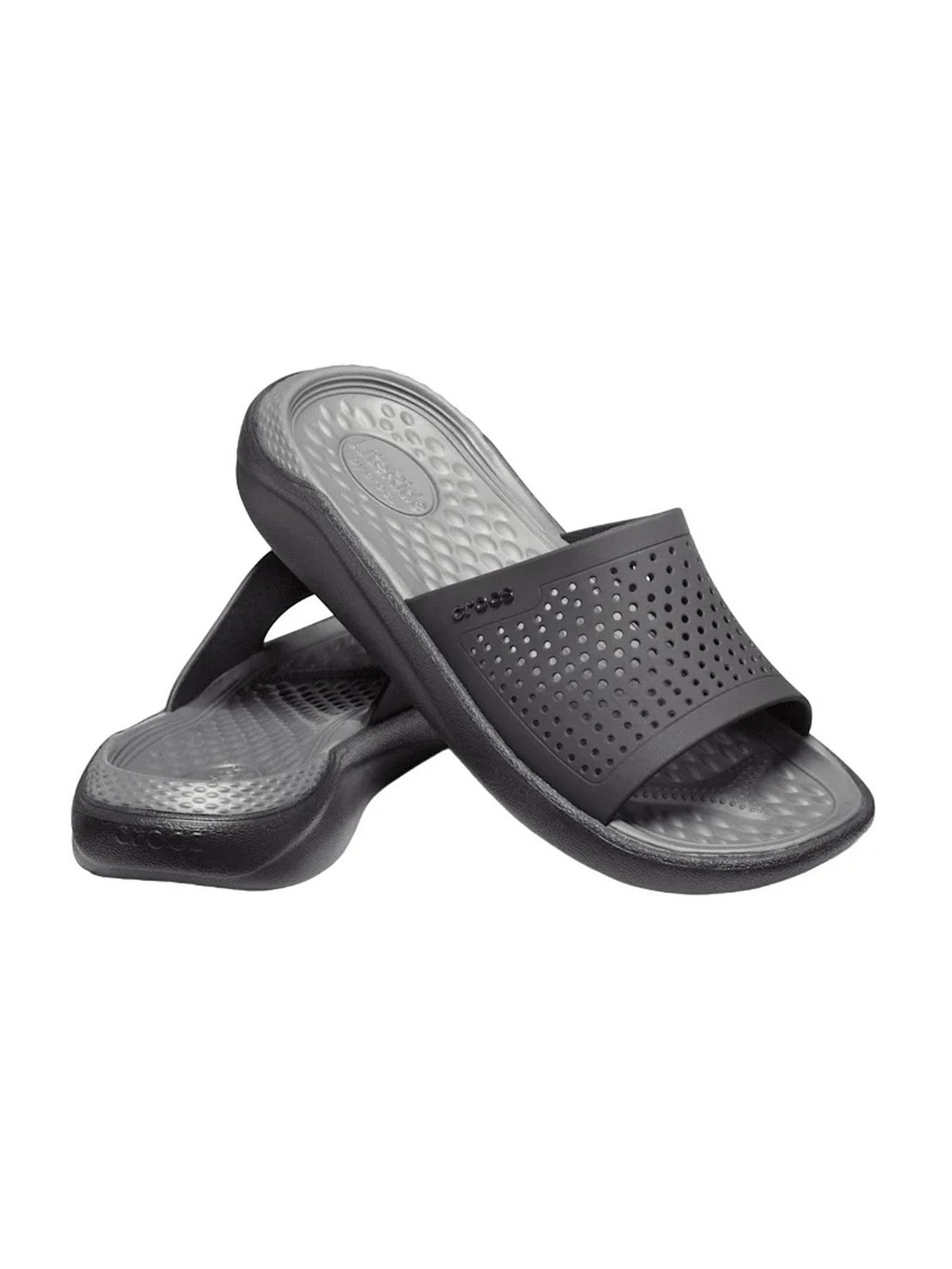 CROCS Pantoufle LiteRide Slide pour hommes 205183 0DD Noir