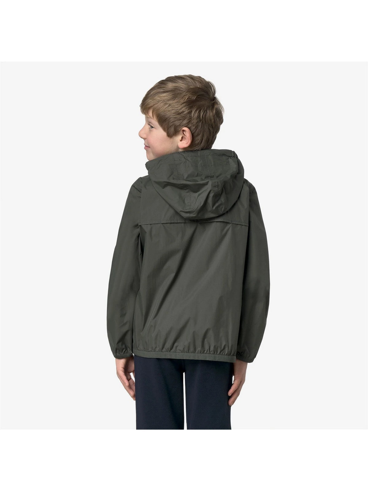 K-WAY KIDS Giubbino Bambini e ragazzi P. LE VRAI 4.0 CLAUDE K61336W WMR GREEN BLACKISH