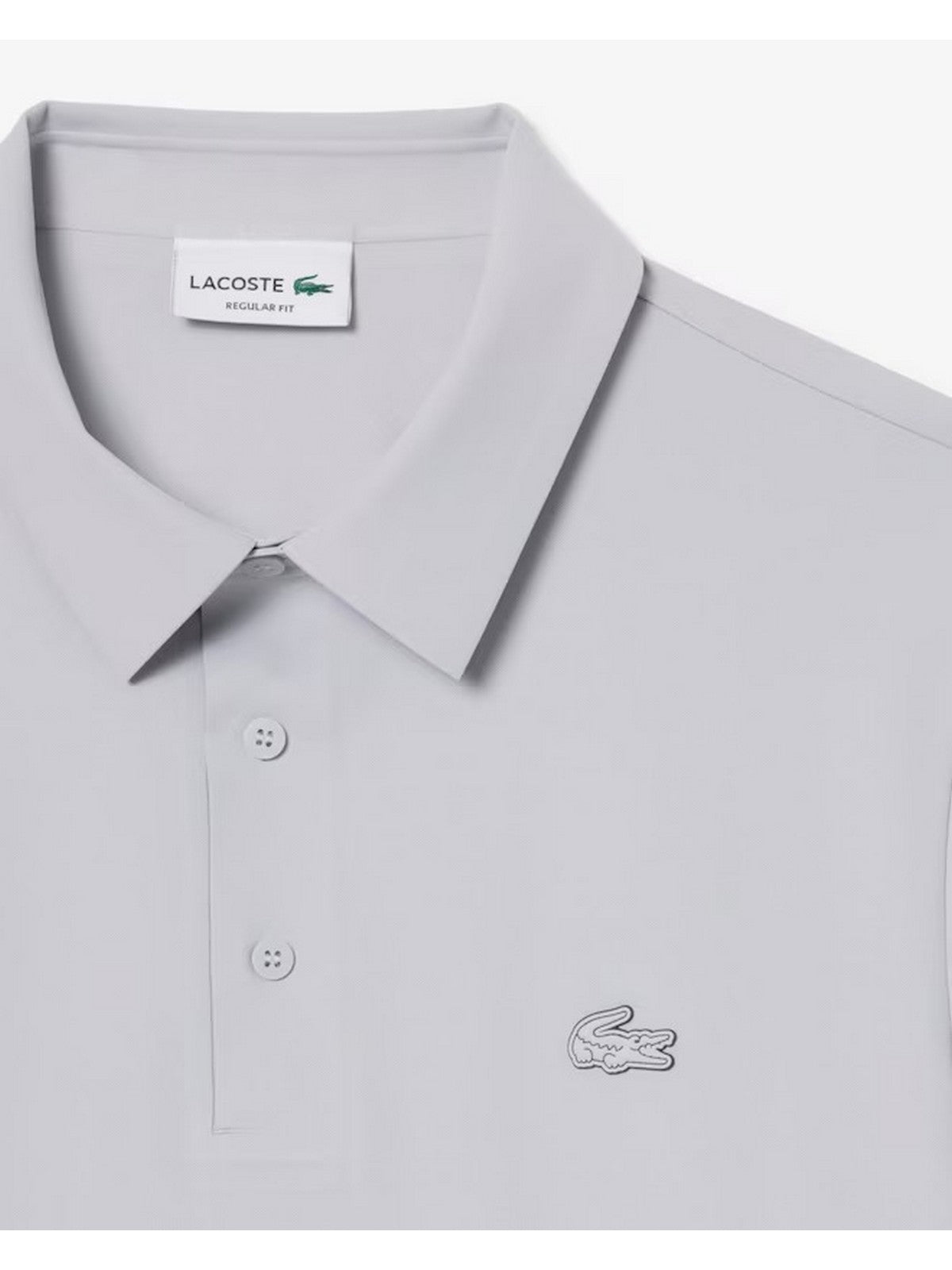 LACOSTE Polo Uomo  DH1604 ACZ GRIGIO CHIARO