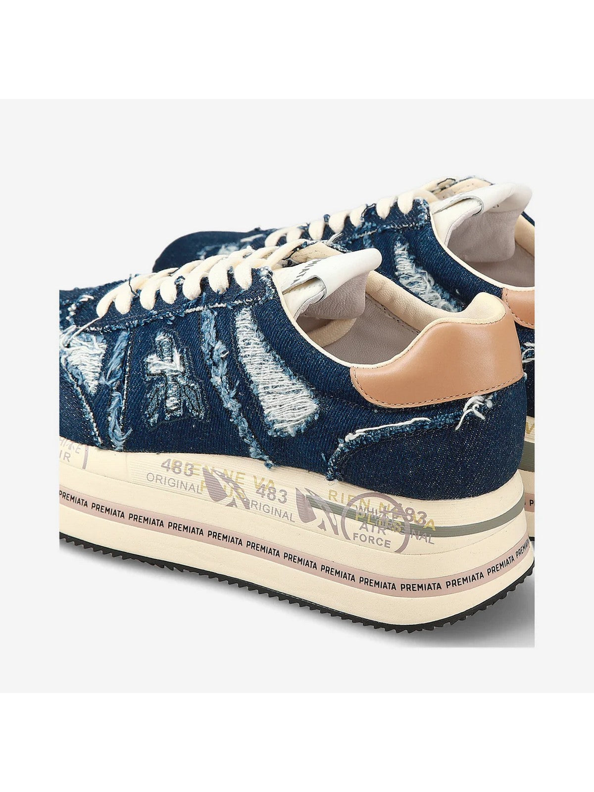 PREMIATA Baskets Femme BETH VAR 6714 Bleu