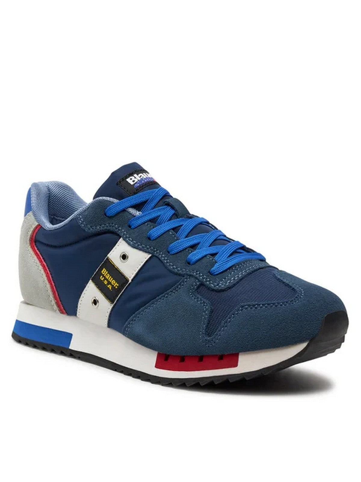 Blauer Sneaker Männer Queens01 S4queens01/Mes Nvy/Roy Blau