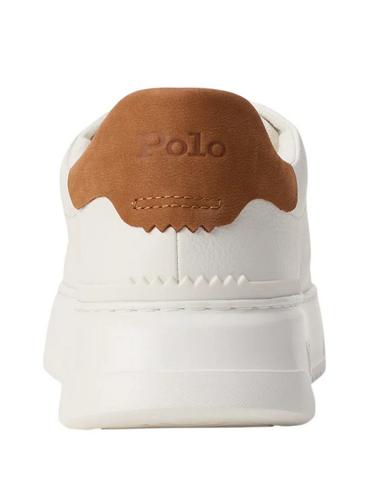 POLO RALPH LAUREN Sneaker Uomo  809P07170 001 OFF WHITE/TAN