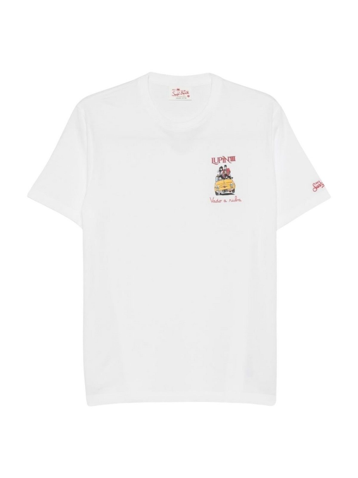 MC2 SAINT BARTH T-shirt Uomo  PORTOFINO 04411L LUPIN RUBA 01N EMB