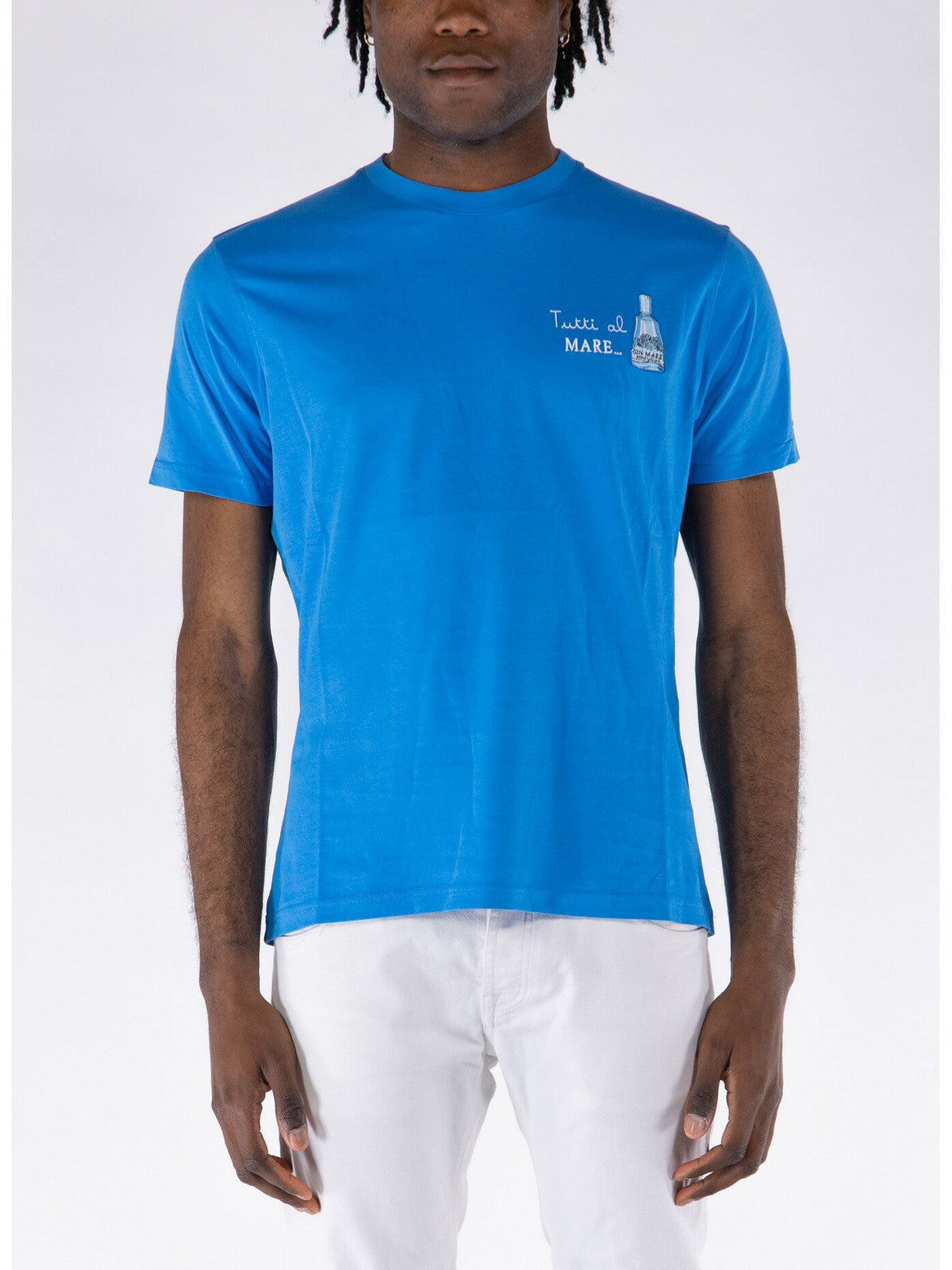 MC2 SAINT BARTH T-Shirt e Polo Uomo  TSHIRT MAN 03789F Blu