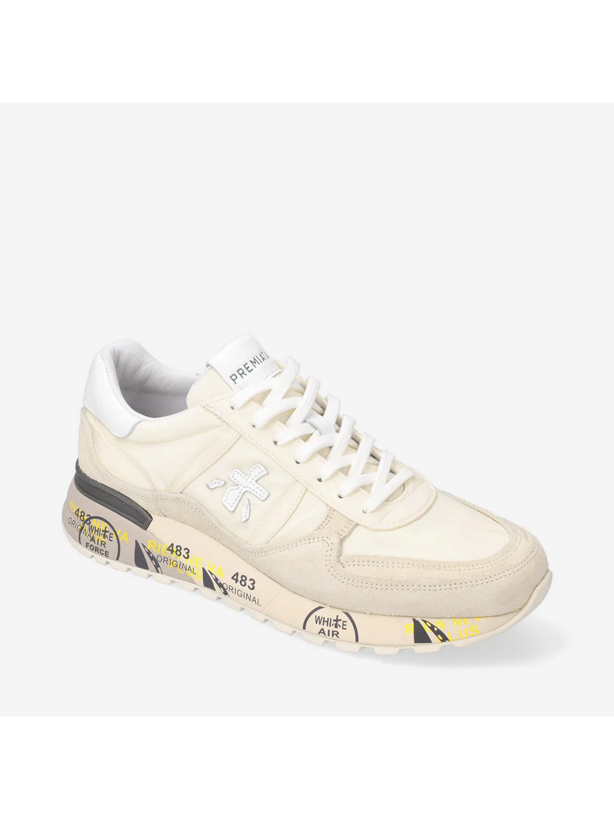 PREMIATA Baskets Homme LANDECK VAR 6136 Blanc