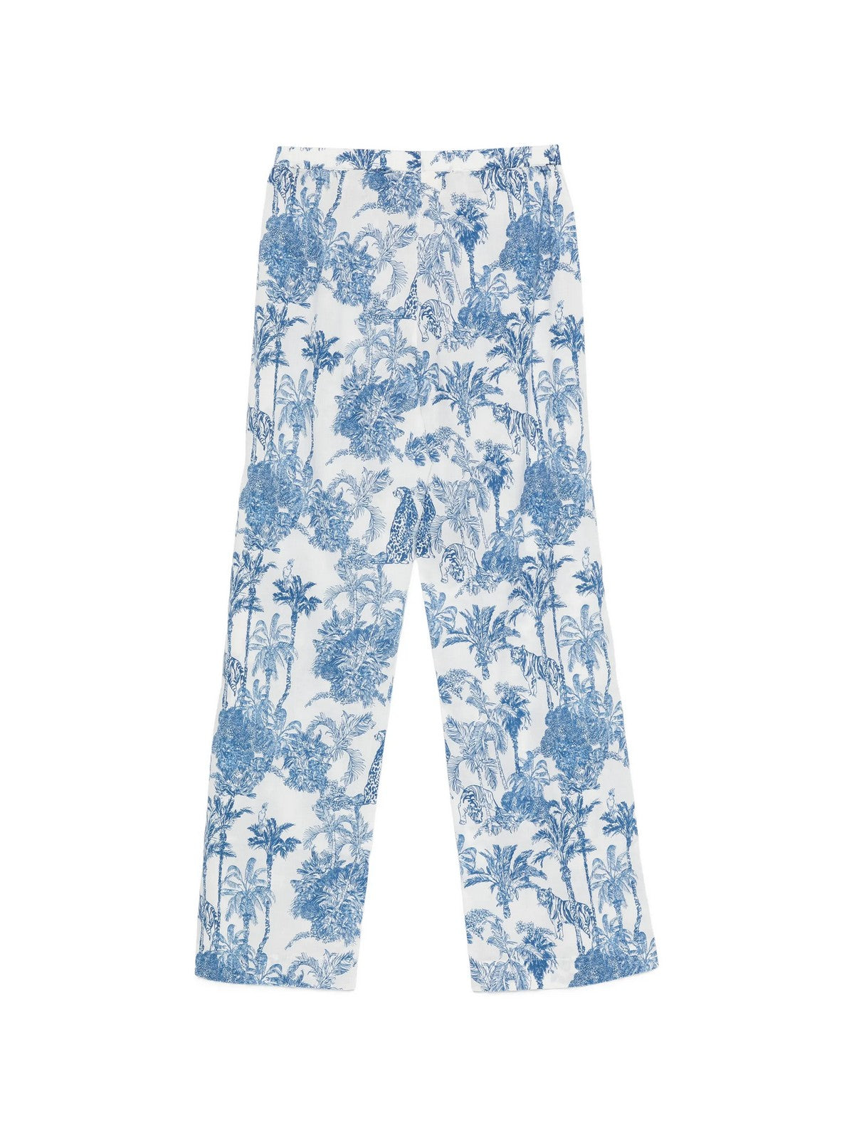 MC2 SAINT BARTH Pantalone Donna  INEZ 01288L COTTON JUNGLE OCEANIA 01