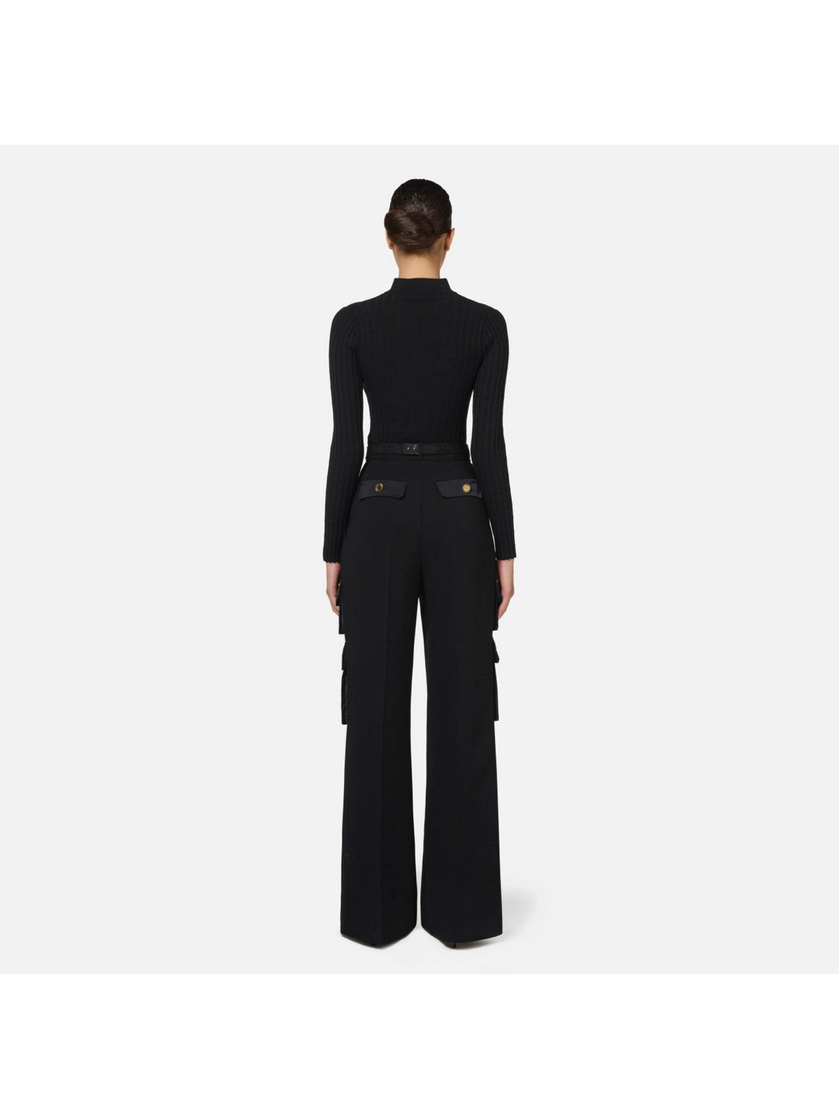 ELISABETTA FRANCHI PA04546E2 110 black trousers