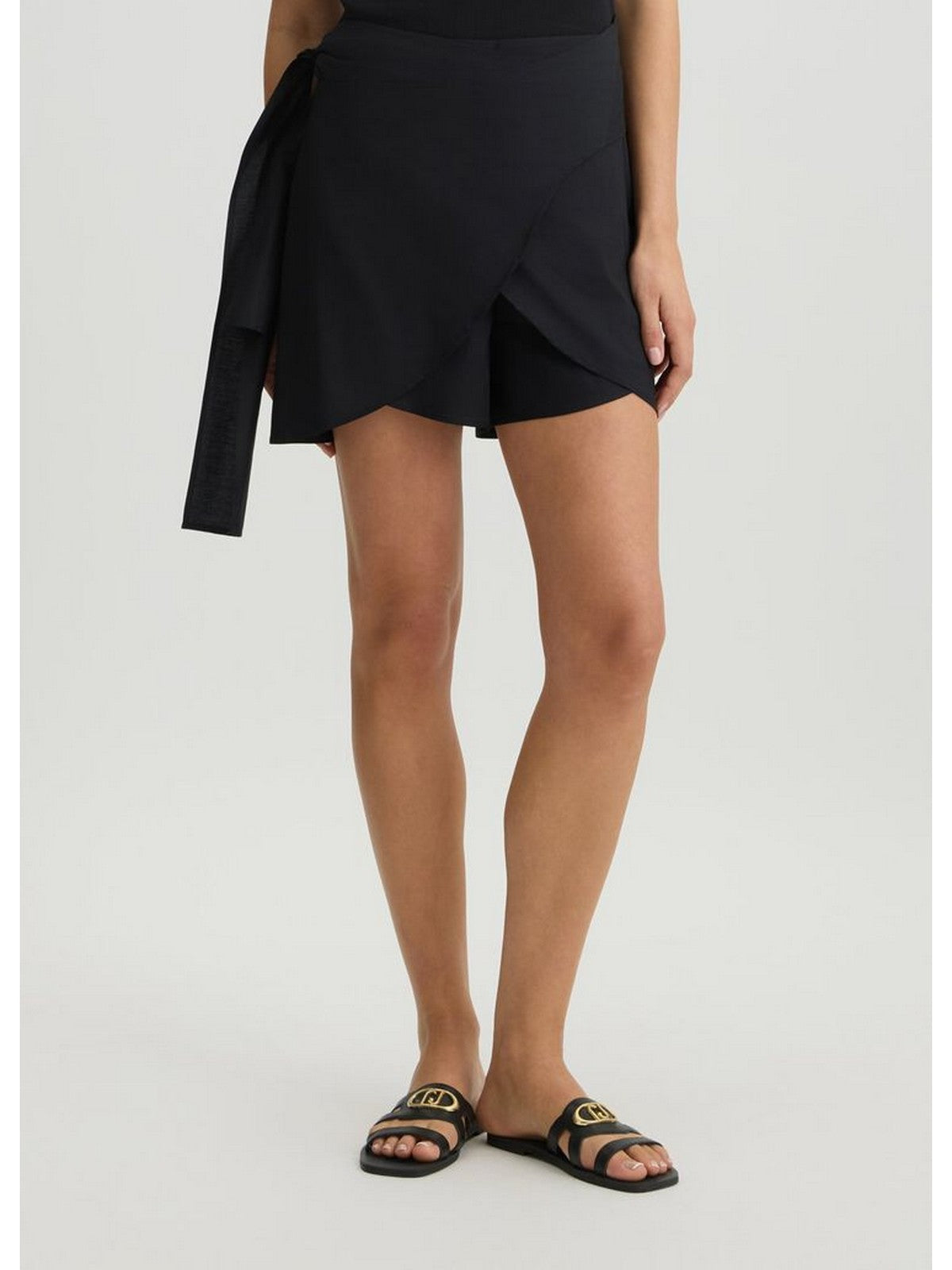 LIU JO BEACHWEAR Pantaloncino Donna  VA5071TS330 22222 NERO gioboutiqueweb