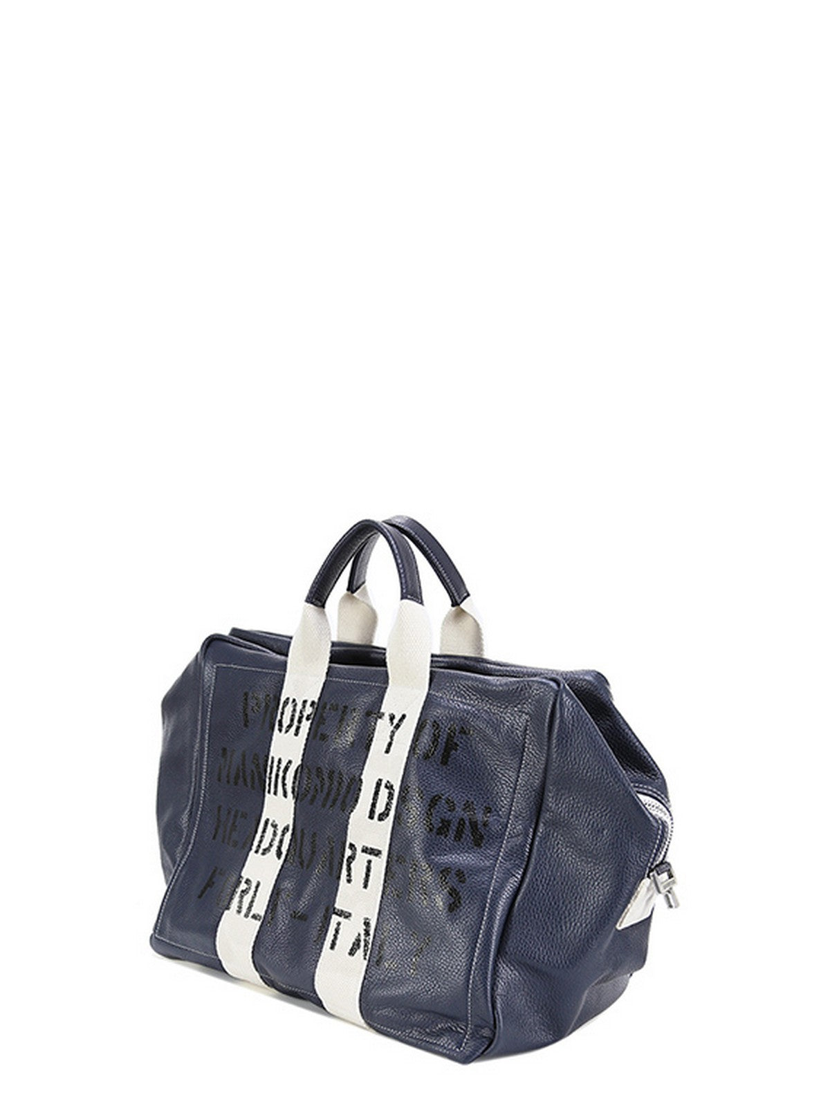 Manikomio DSGN Icono de bolso para hombres de cuero AN6505-1 PM12 Azul