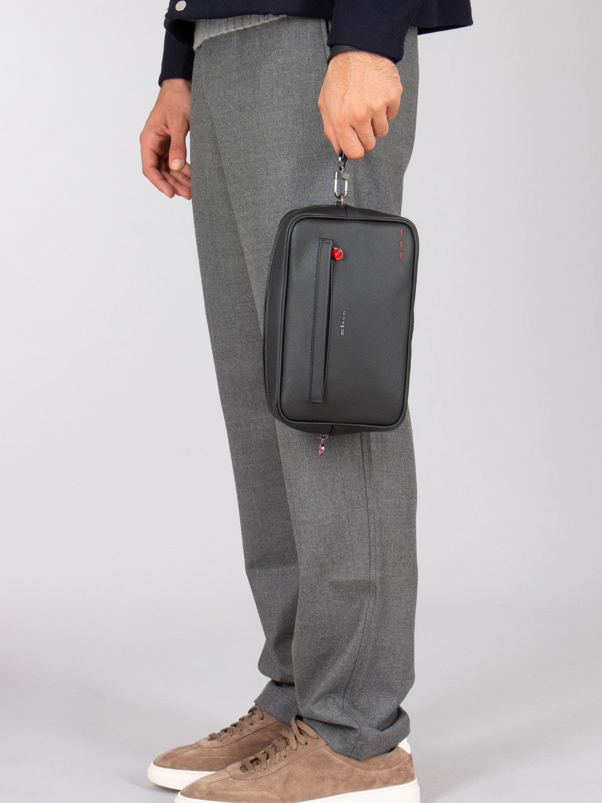 KITON Pochette Uomo  UPEA018N0126901006 BLACK