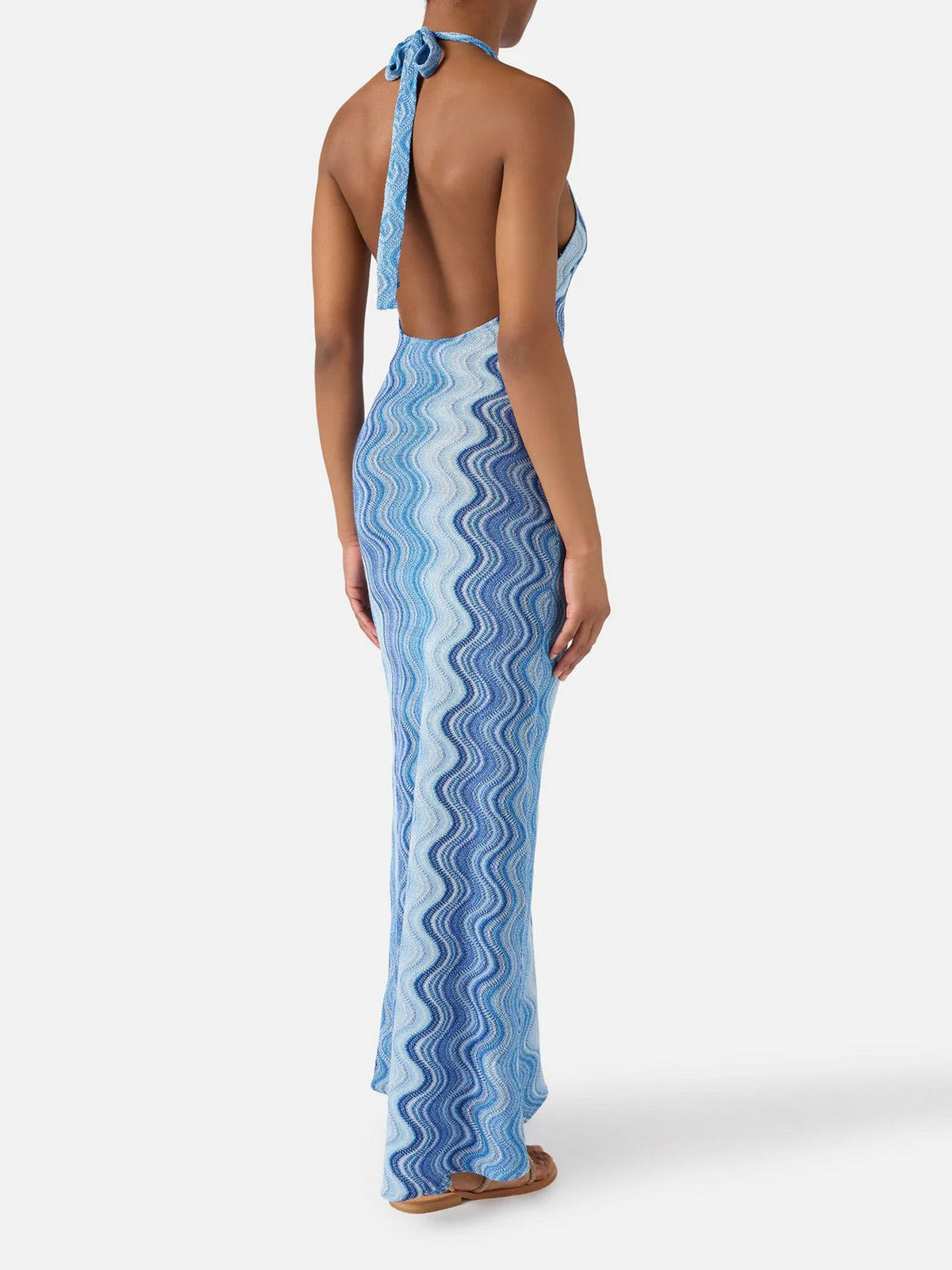 MC2 SAINT BARTH Abito Donna  TONY R 01128L RACHEL SEA WAVE SOFT 32 gioboutiqueweb