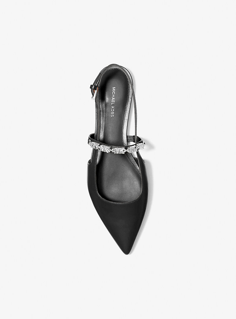 MICHAEL KORS Sandalo Donna DINA FLEX SLING FLAT 40R6DIFP2L 001 BLACK