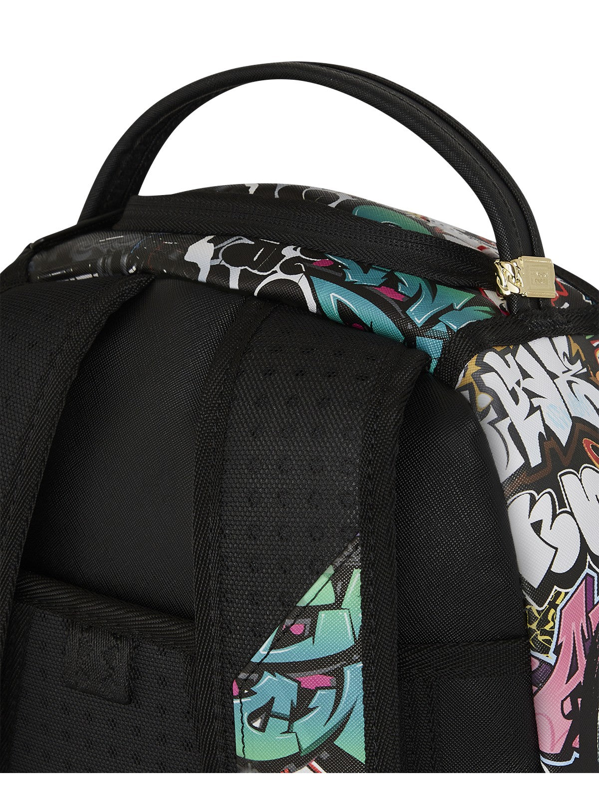 SPRAYGROUND Zaino Uomo SPLIT CYBERSHARK DLXSV BACKPACK 910B7126NSZ Nero
