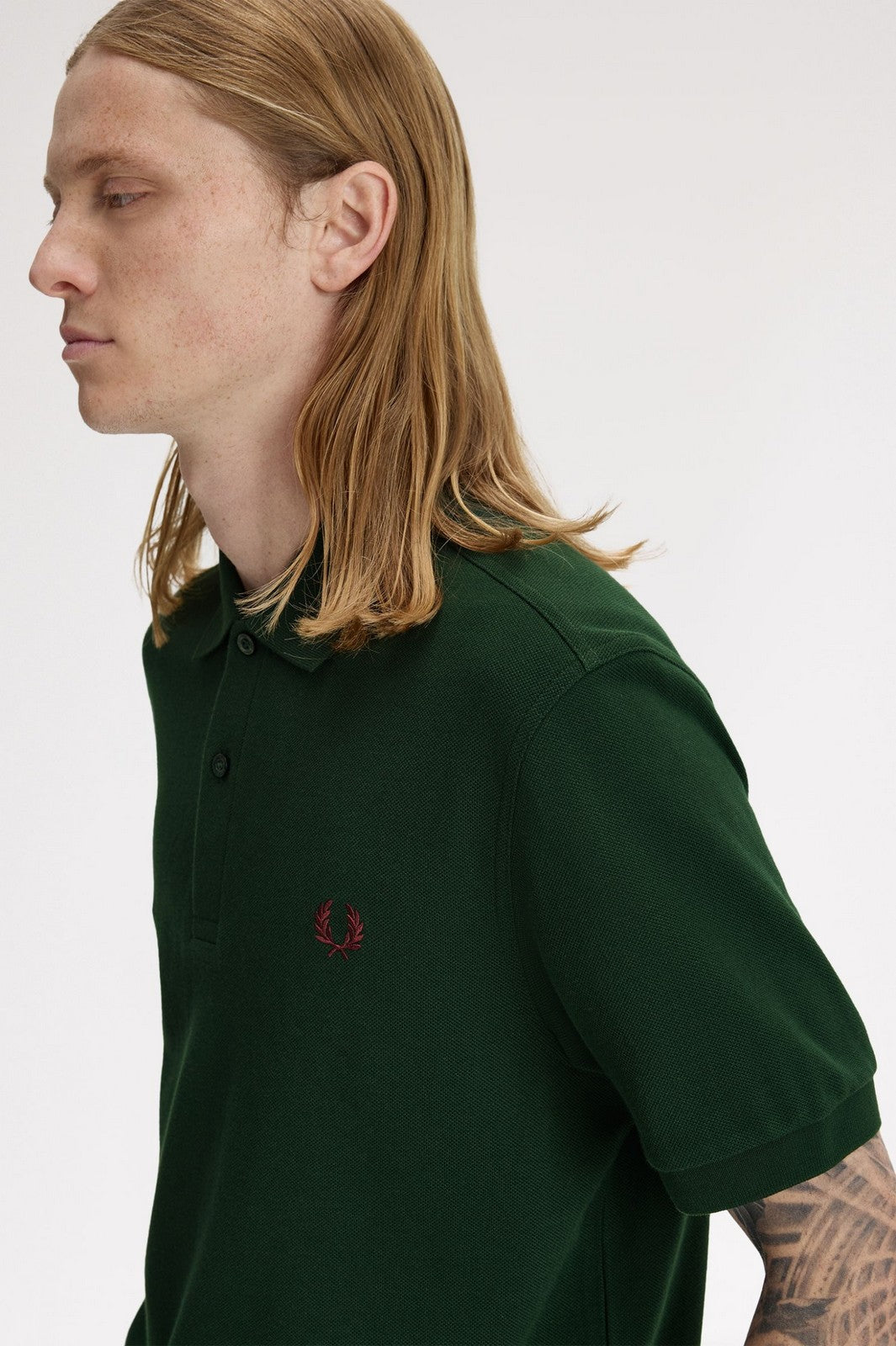 FRED PERRY Polo Uomo FP THE FRED PERRY SHIRT FP-M6000-57 15B GRASSROOTS/OXBLO