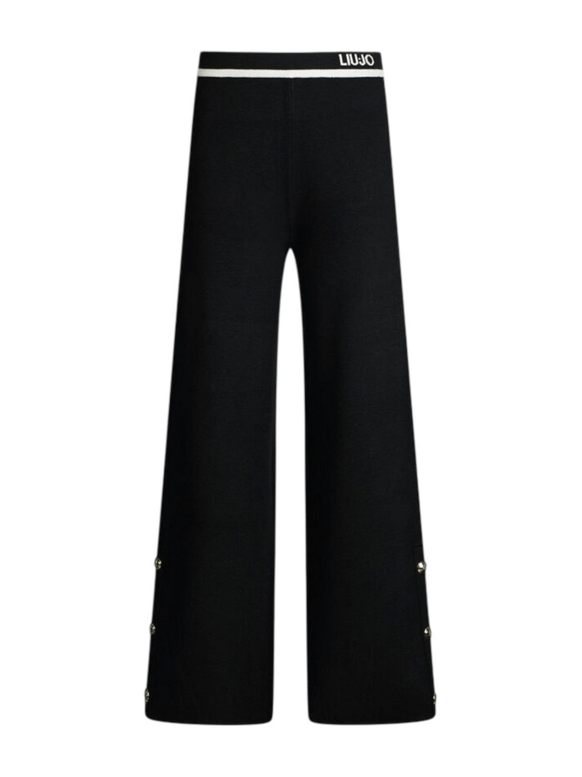 LIU JO SPORT Pantalone Donna  TF5252MS59L 03N66 Nero/bianco latte