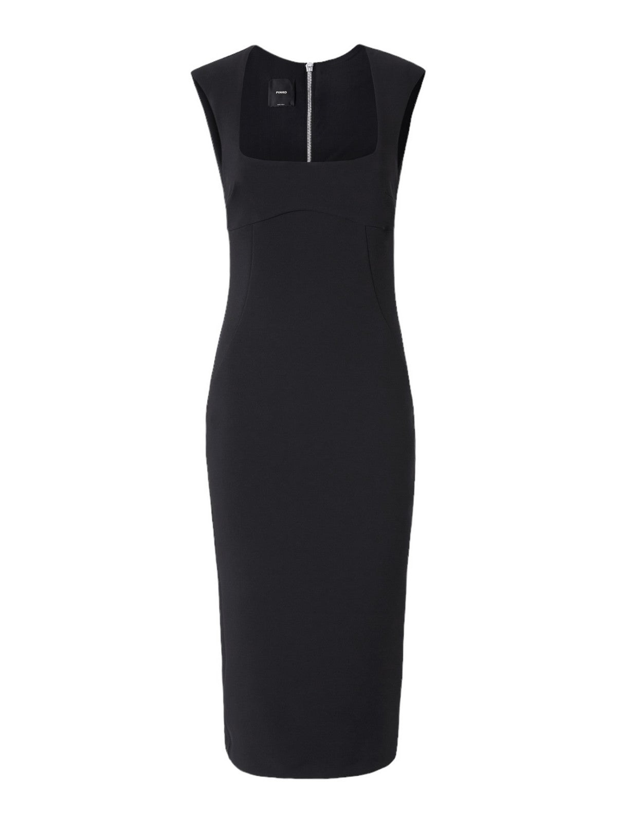 Vestido de mujer Pinko Valensole Crepe Stretch 103960-A20A Z99 Vestido negro