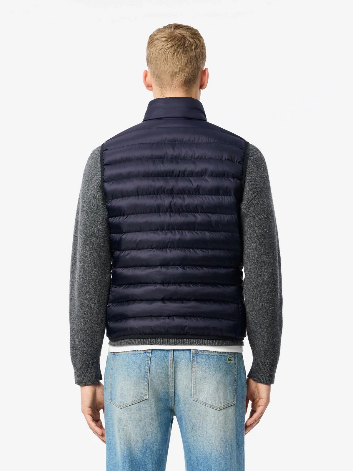 LACOSTE Gilet Uomo  BH2886 HDE Blu