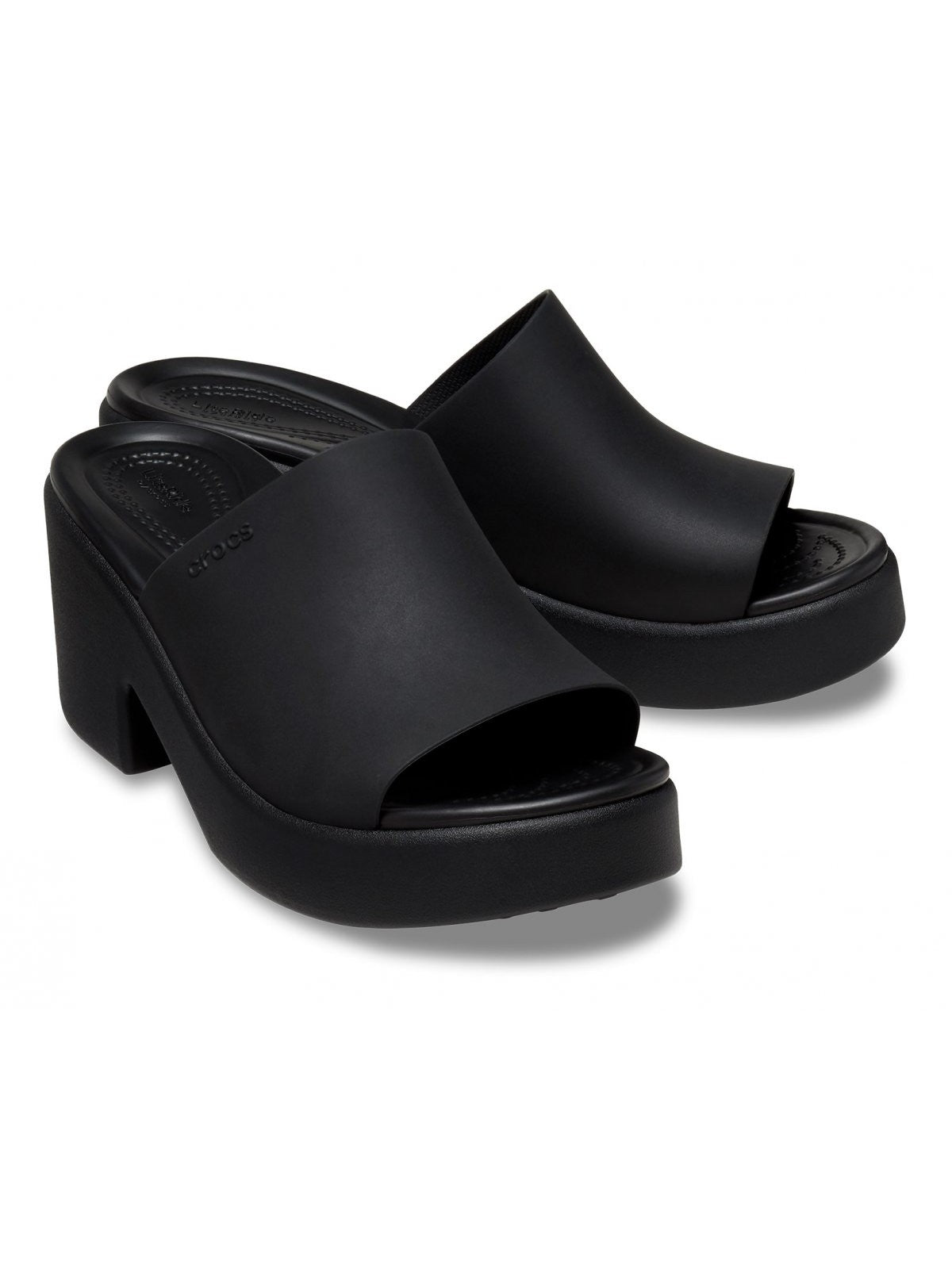 CROCS Ciabatta Donna Brooklyn Slide Heel W 209408 060 Nero