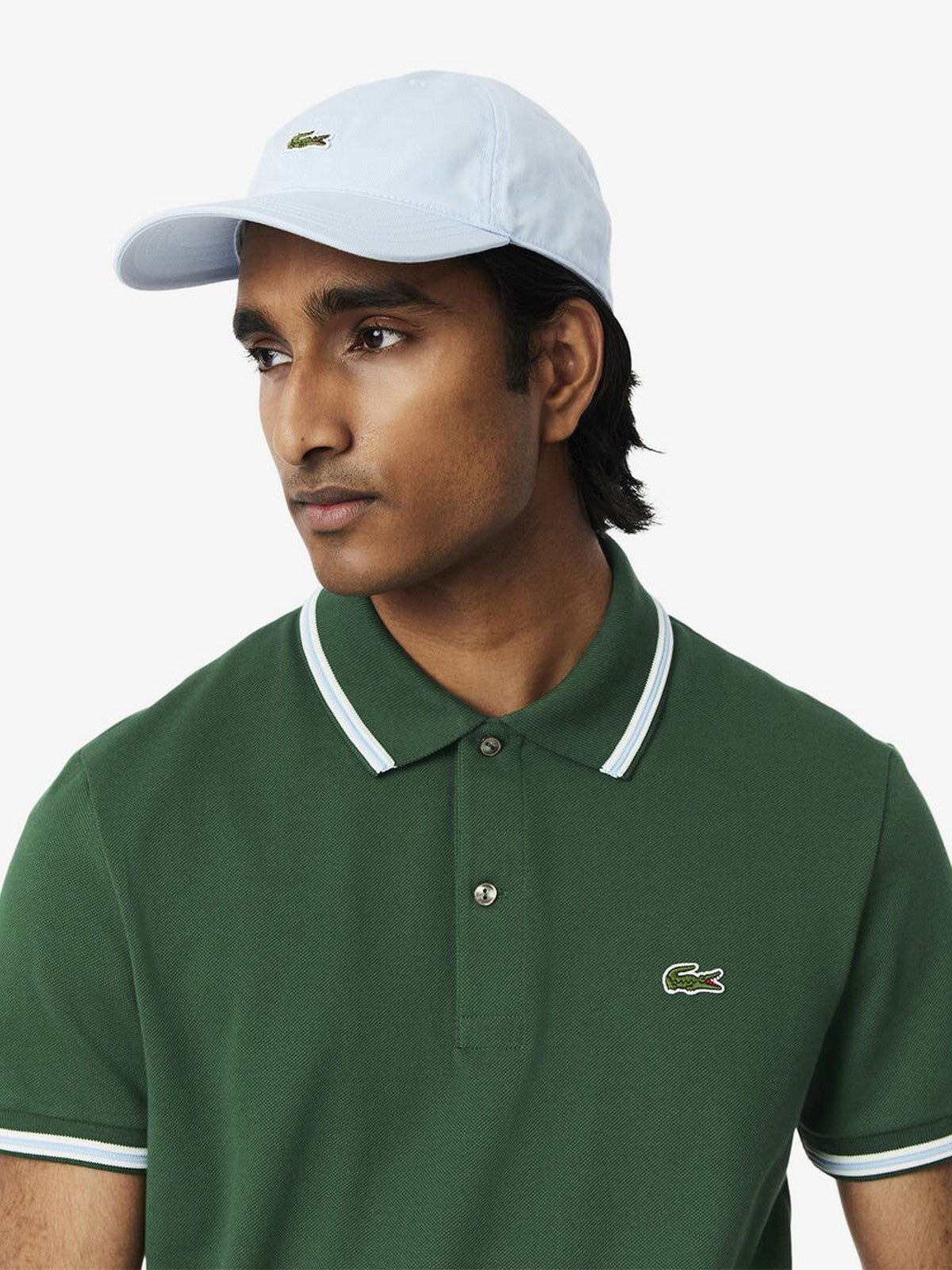 LACOSTE T-Shirt e Polo Uomo  PH9875 132 Verde gioboutiqueweb