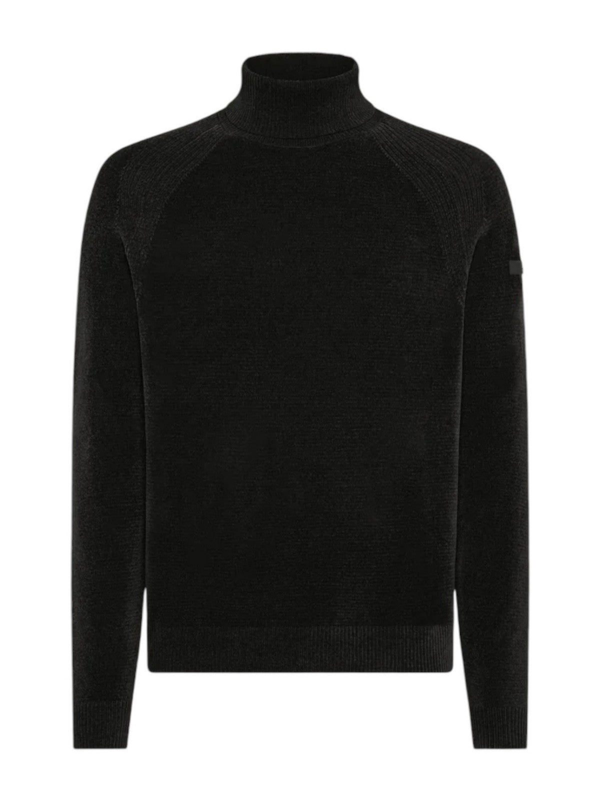 RRD SWEATER DOLCEVITA MAN VELVET Turtleck Knit W24133 10 Black