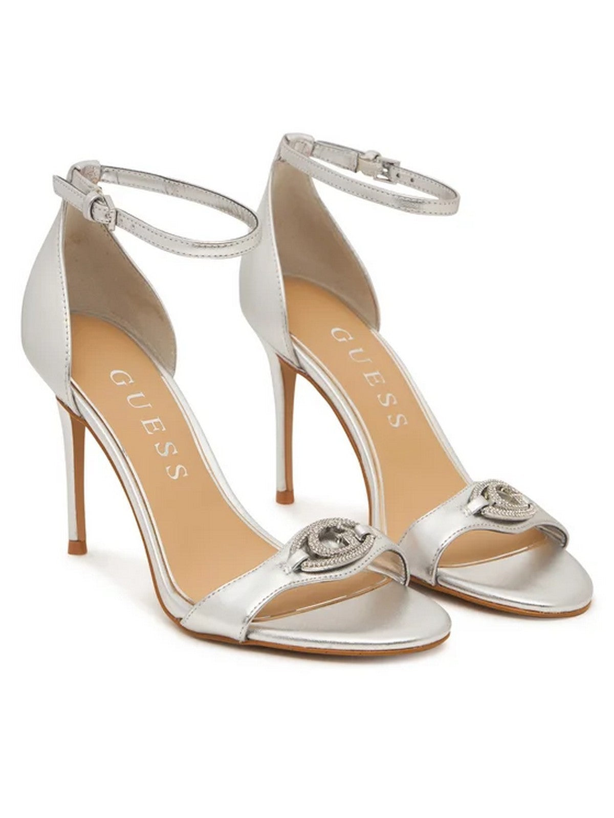 GUESS Sandalo Donna KABRINAA FLJKBB LEL03 SILVE SILVER