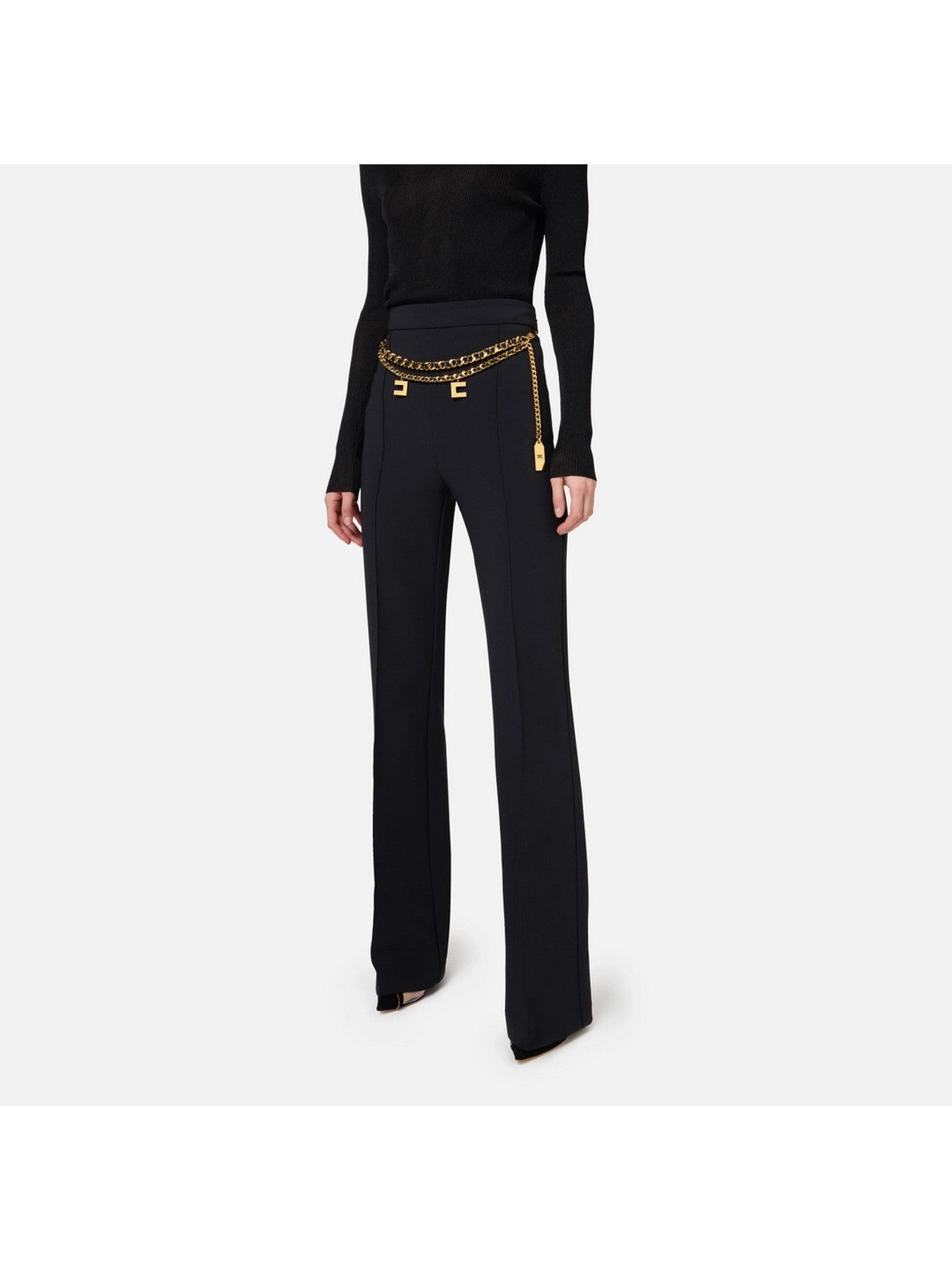 ELISABETTA FRANCHI Pantalon Femme PAT3546E2 110 Noir