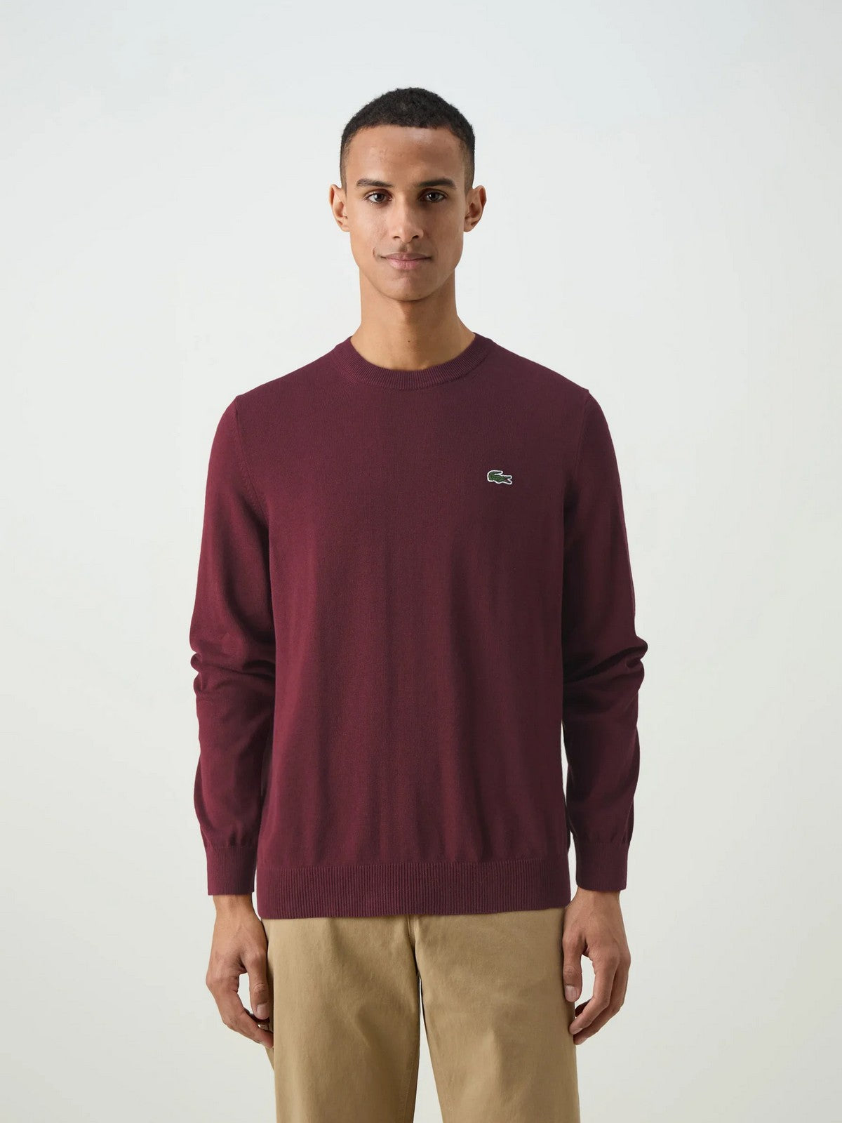 LACOSTE Maglione Uomo  AH3225 476 BORDEAUX