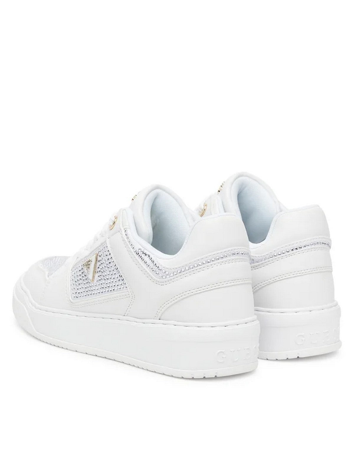 GUESS Sneaker Donna DELOVE2 FLTDL2 LEA12 WHITE WHITE