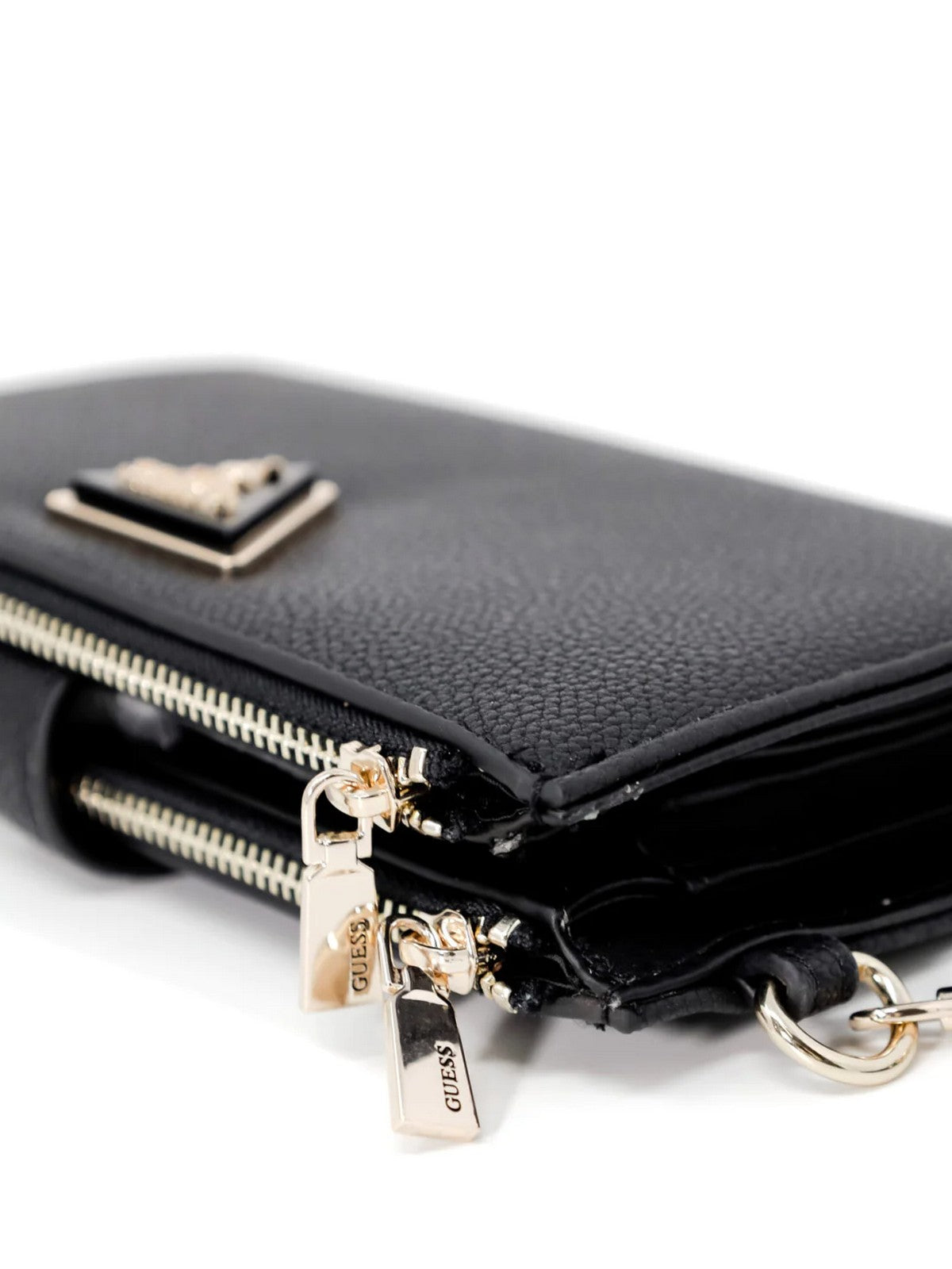 GUESS Portafoglio Donna Emiliya Slg Small Zi SWBG87 78570 BLA Nero