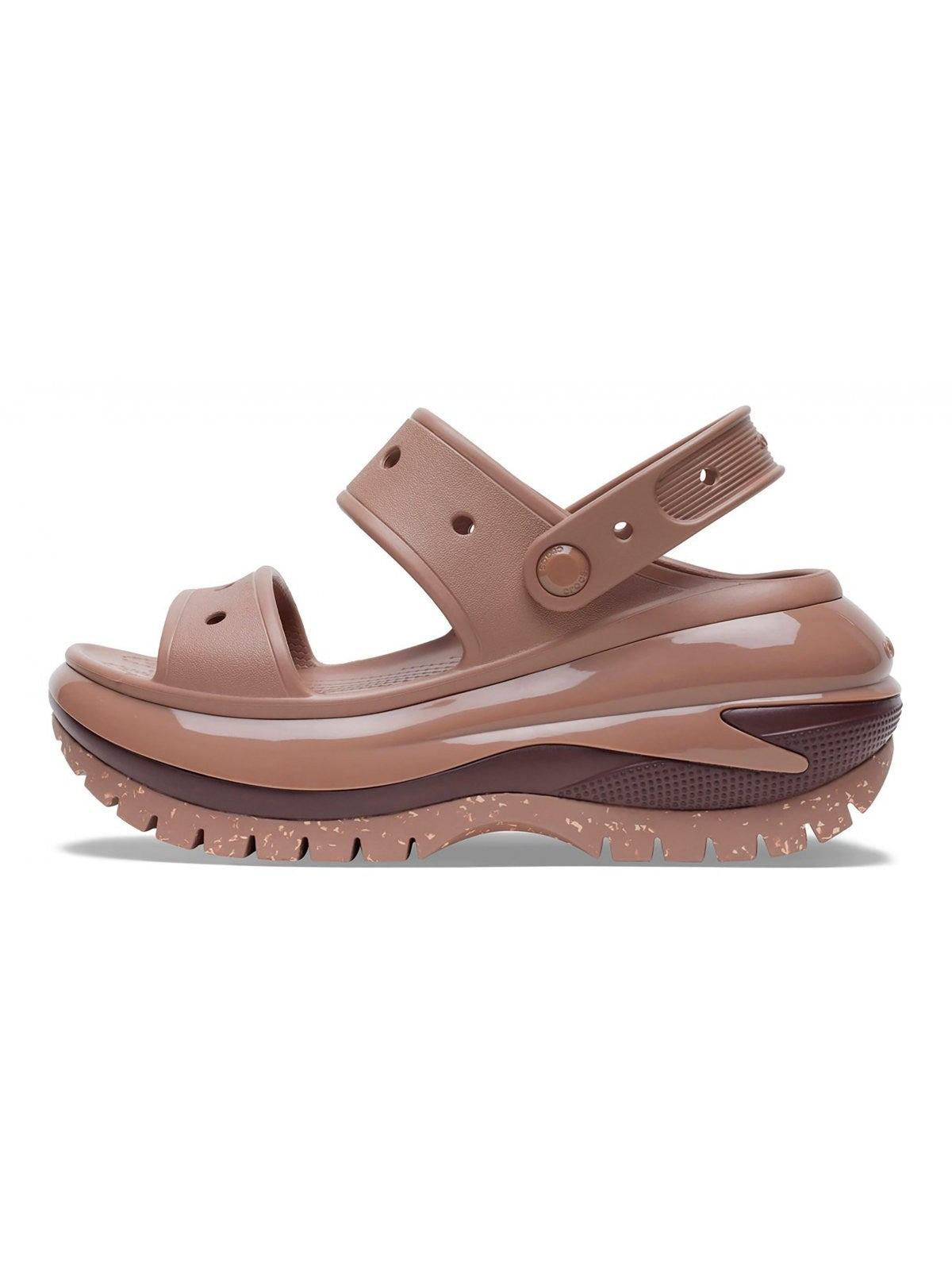 CROCS Sandale pour femme Classic Mega Crush Sandal W 207989 2Q9 Marron