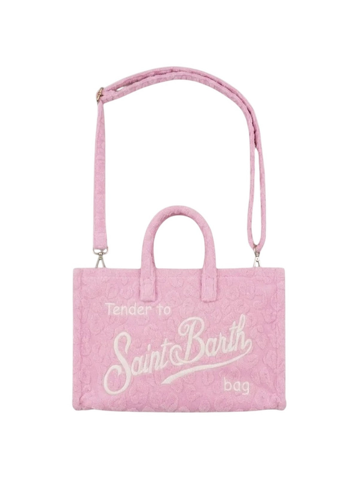 MC2 SAINT BARTH Pochette Donna  PHONE BAG SPONGE 00527L TERRY EMBOSSED LEOPARD 21 EMB