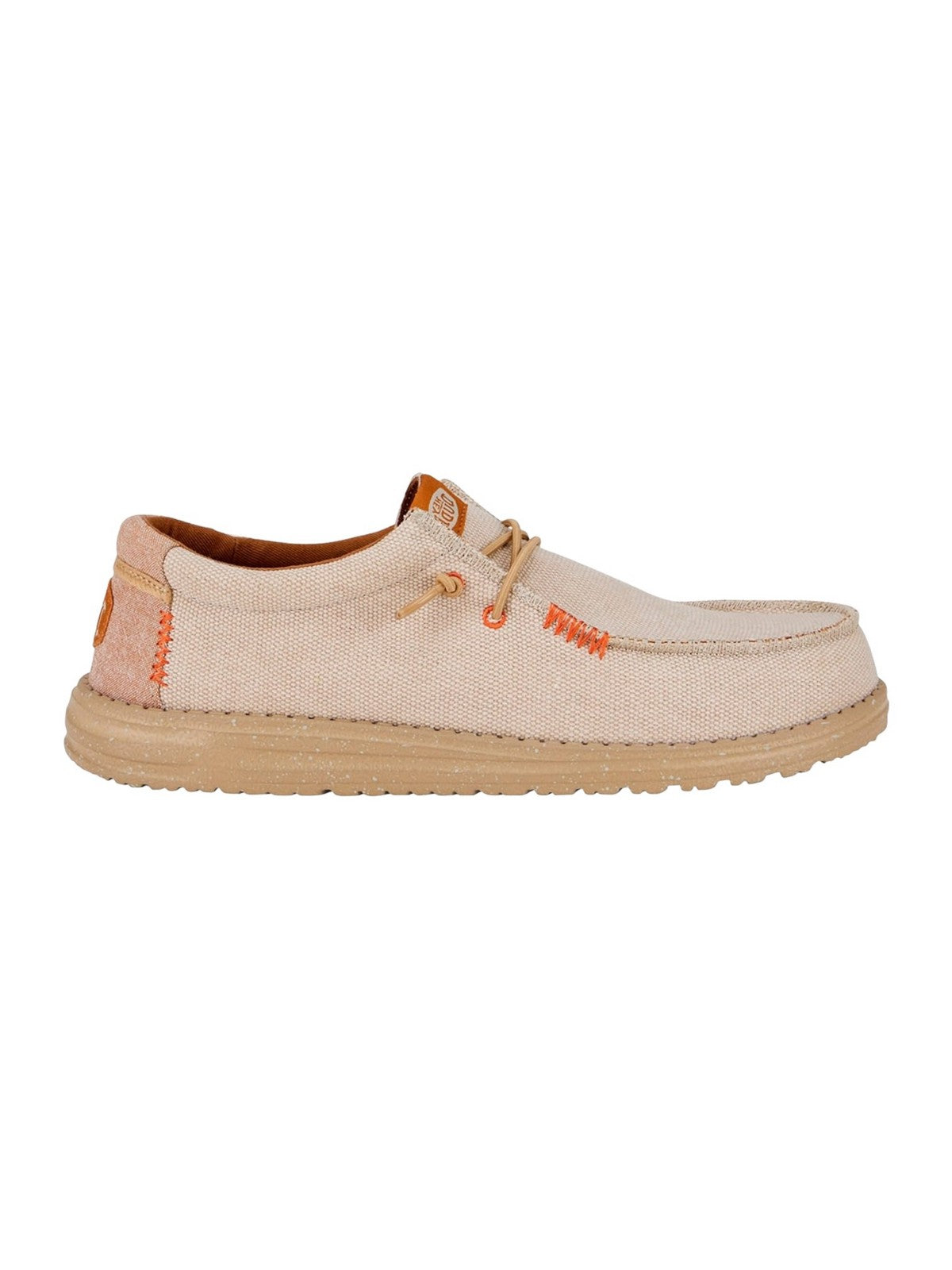 HEY DUDE Mocassin Homme Wally Coastline Jute HD.40952 040 Argent