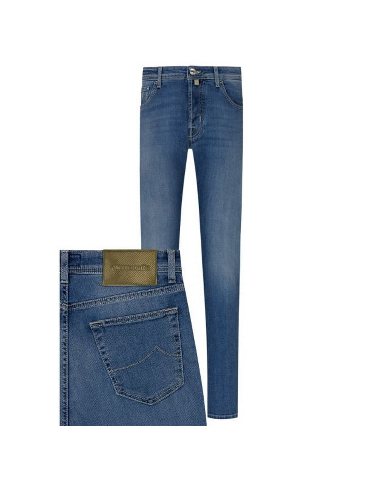 JACOB COHEN Jeans Uomo Nick slim JUM_QE007 040 P3621 V1 200D MEDIUM BLUE