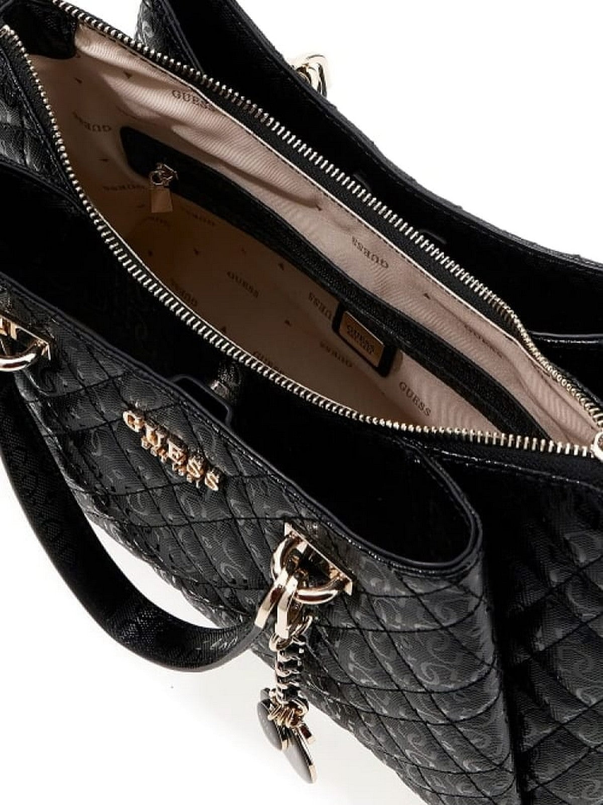 GUESS Borsa Donna ISEMAY GFRIEND SHLDR SATCHEL HWGG96 28060 BLA BLACK