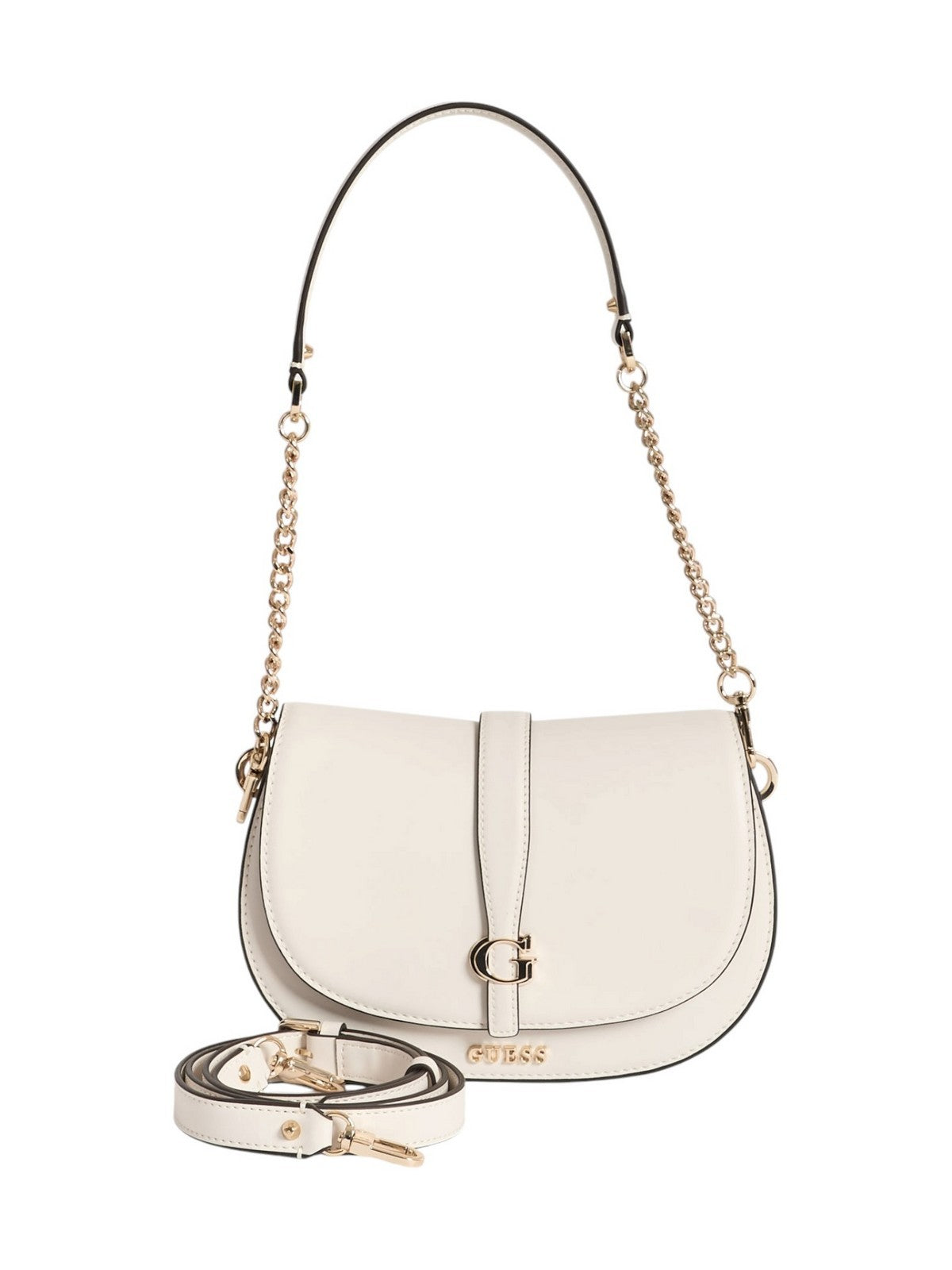 GUESS Borsa Donna CARRIE FLAP SHOULDER BAG HWVG98 96200 STO STONE